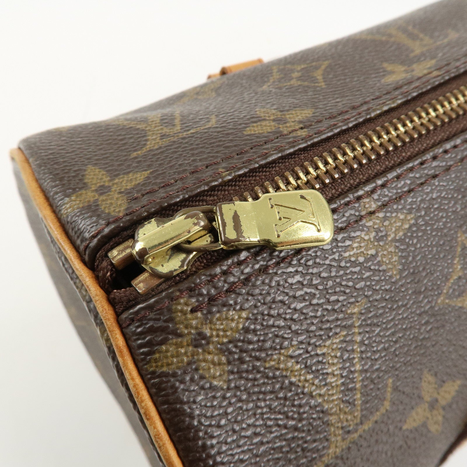 Louis Vuitton Monogram Papillon 30 Hand Bag Shoulder Bag M51385 Used