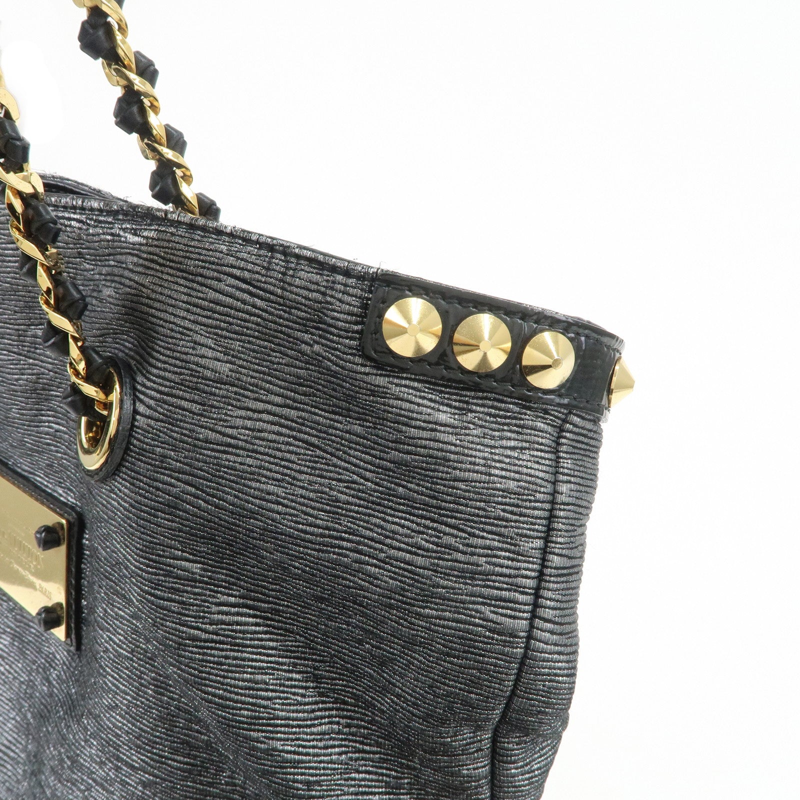 Louis Vuitton Dubourge Neo Alma Chain Tote Bag Black M40284