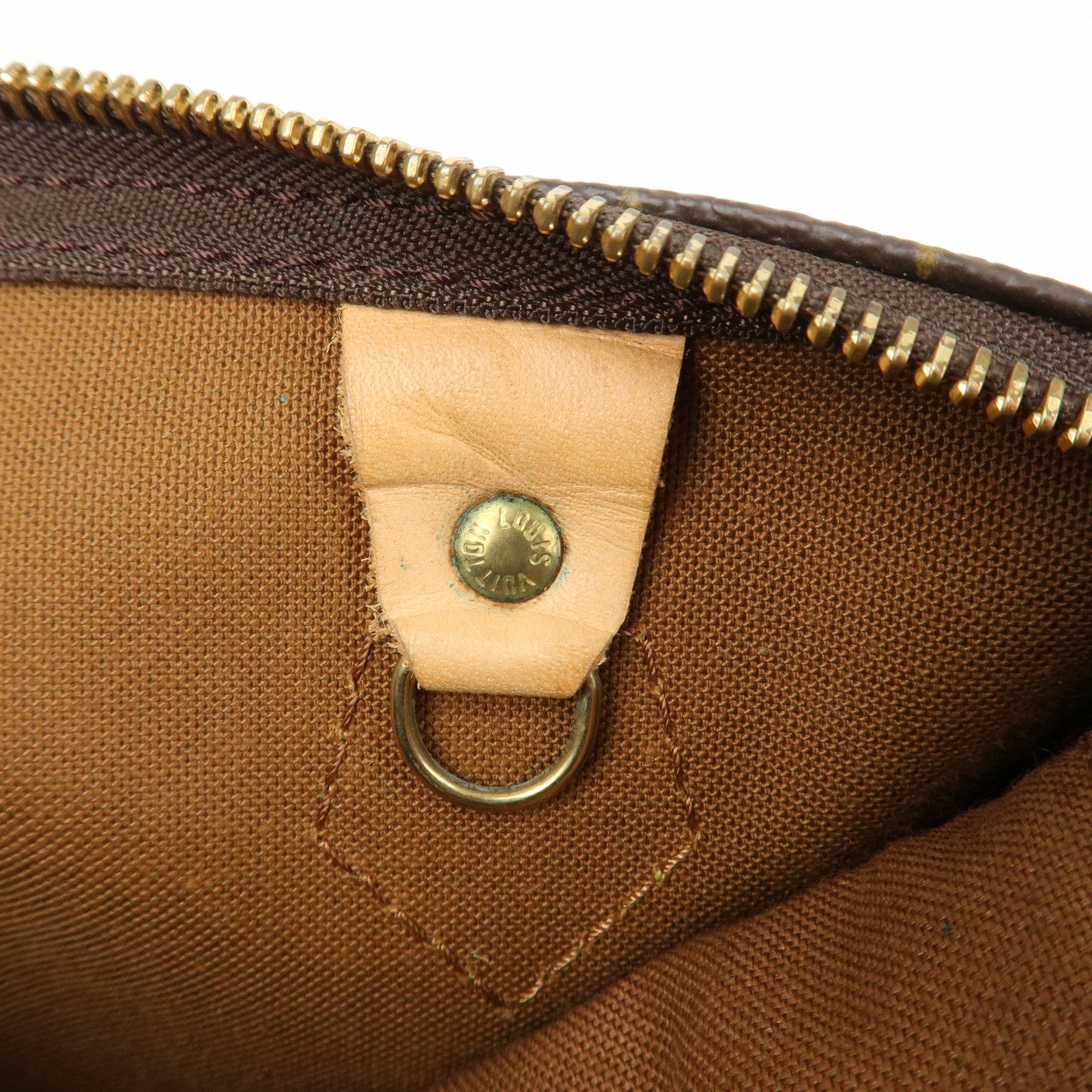 Louis Vuitton Monogram Speedy 25 Boston Bag Hand Bag Brown M41528