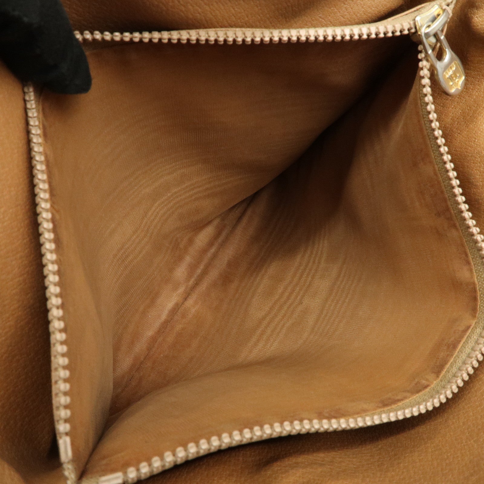 CELINE Macadam PVC Leather Tote Bag Shoulder Bag Brown