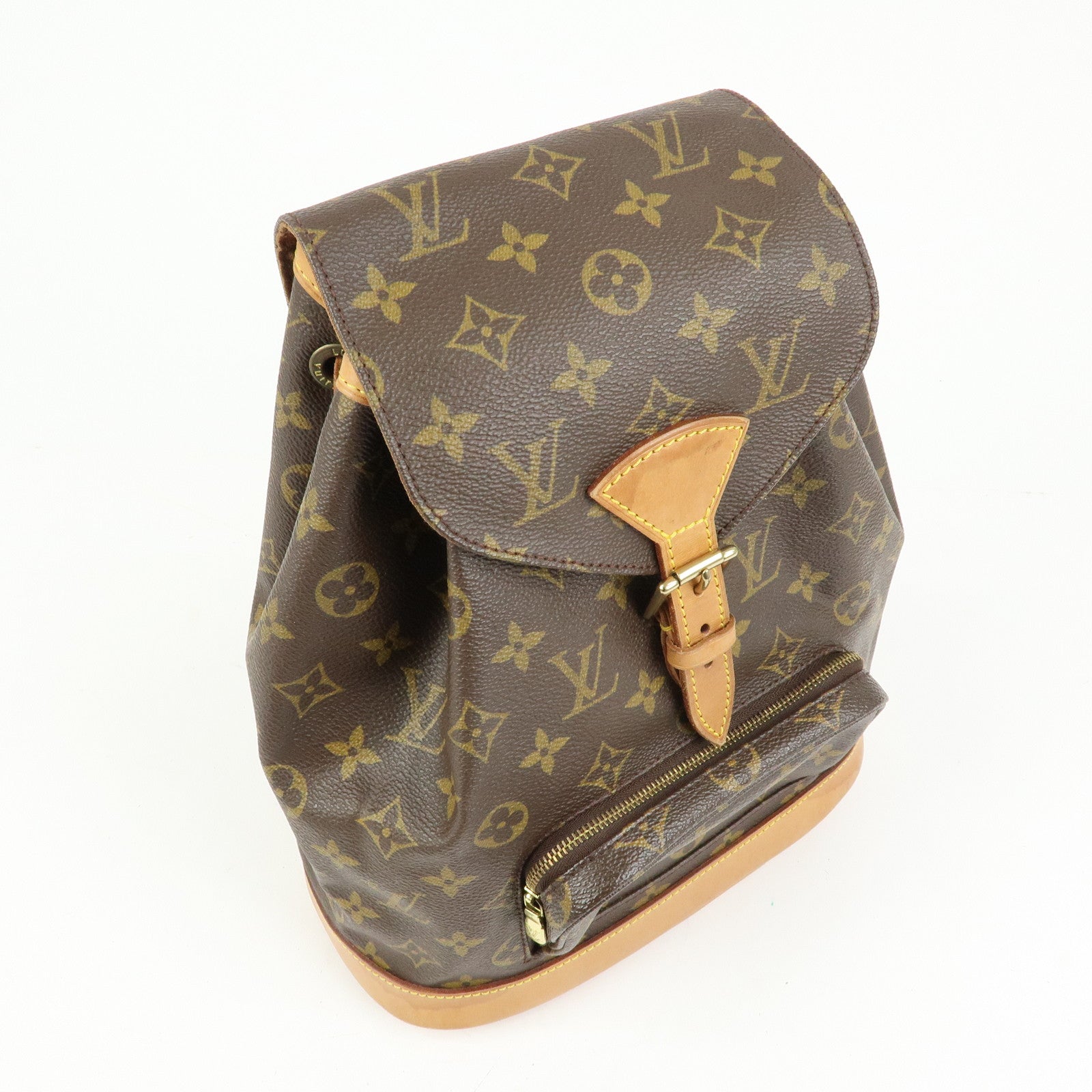 Louis Vuitton Monogram Montsouris MM Backpack Brown M51136