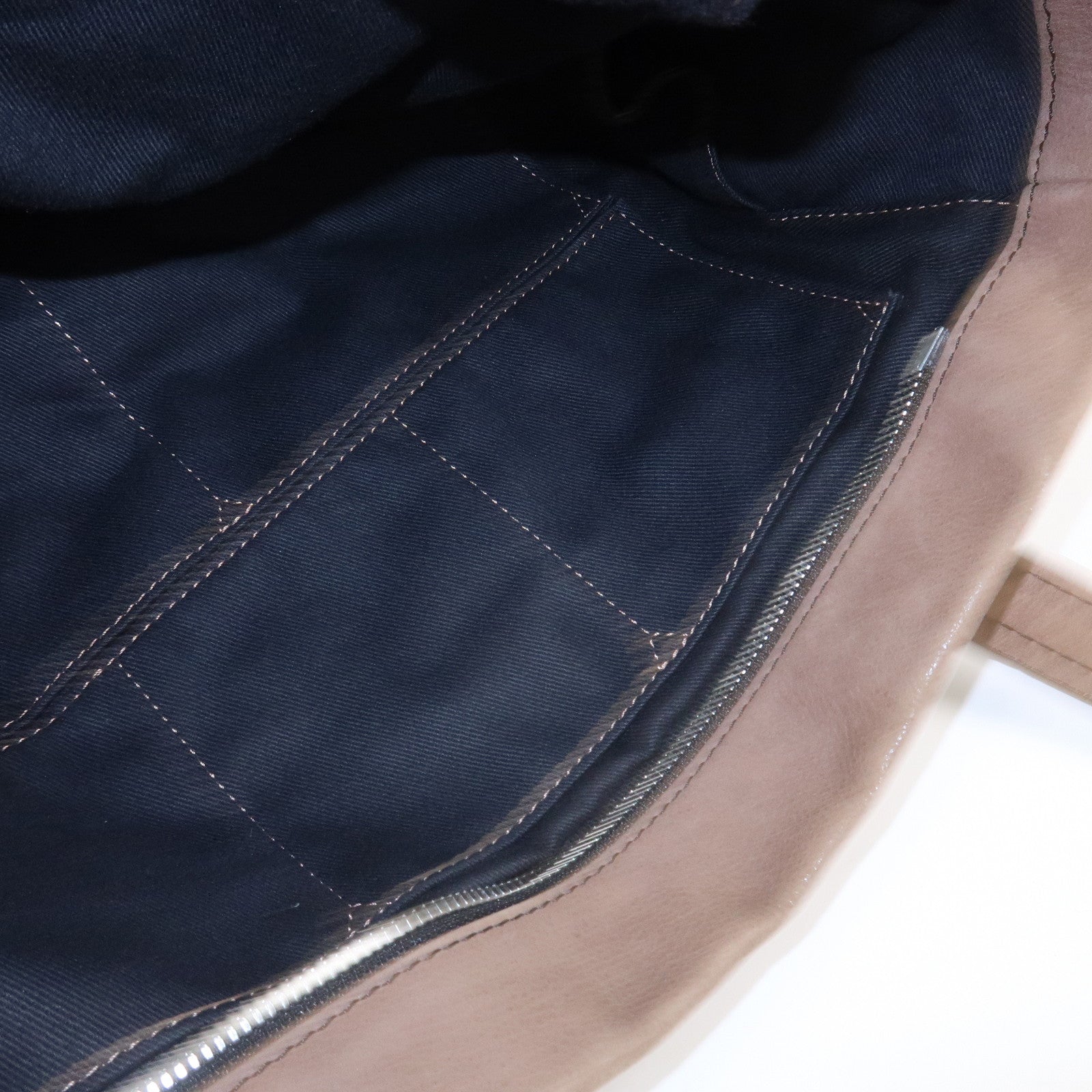 LOEWE Anagram Bolso Leather 2Way Bag Shoulder Bag Light Brown