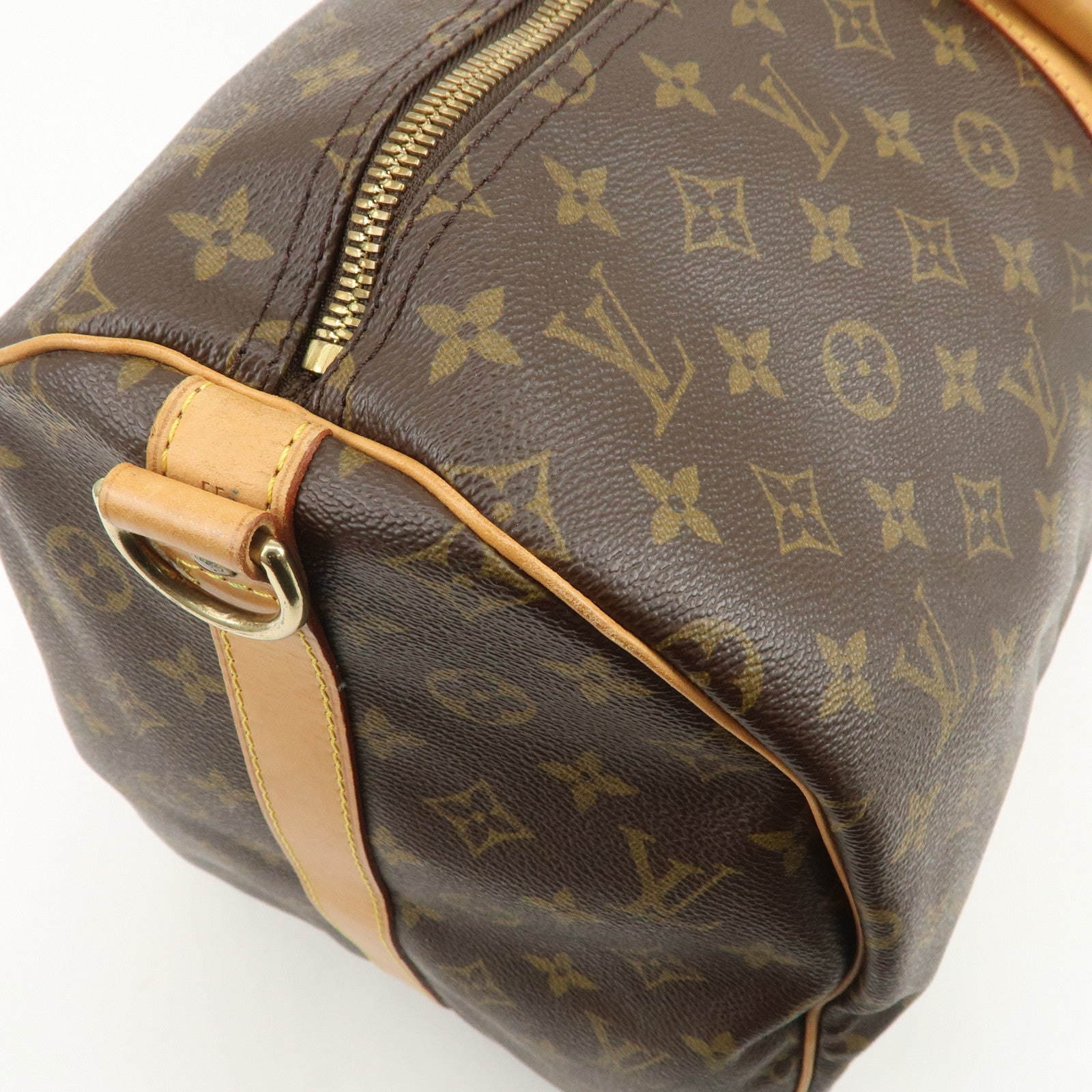 Louis Vuitton Monogram Keep All Bandouliere 55 Boston Bag M41414