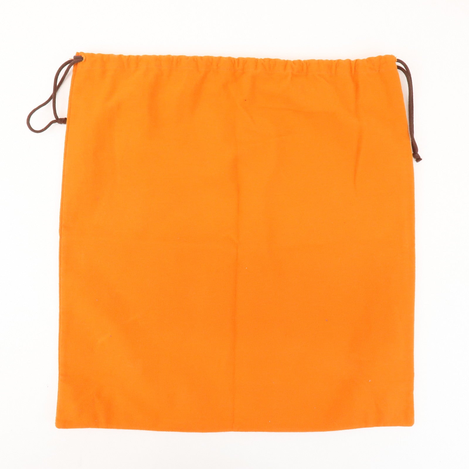 HERMES Set of 9 Dust Bag Storage Bag Drawstring Orange