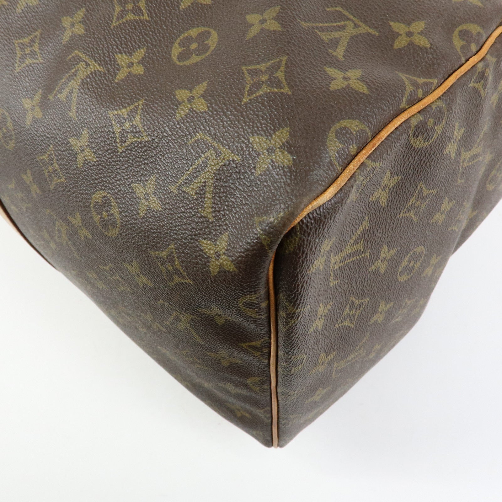 Louis Vuitton Monogram Keep All 55 Boston Bag Brown M41424