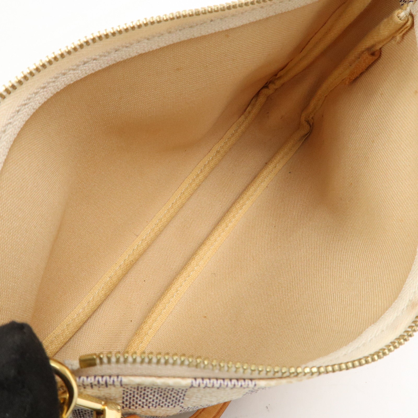 Louis Vuitton Damier Azur Pochette Accessoires Hand Bag N41207
