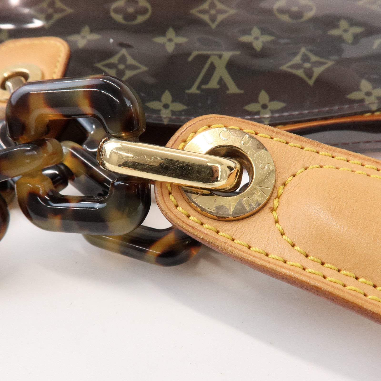 Louis Vuitton Monogram Vinyl Cabas Ambre GM Tote Bag M92500