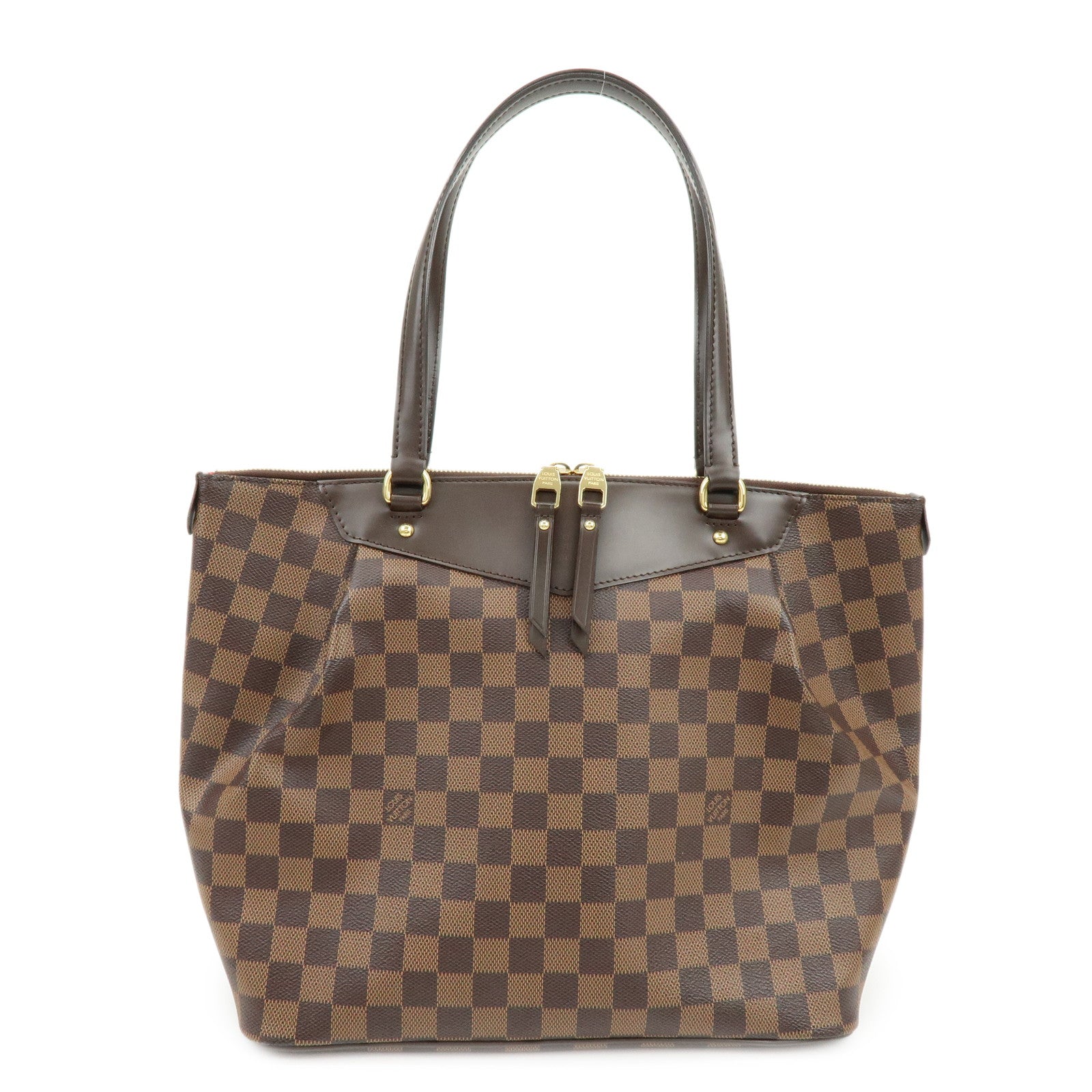 Louis Vuitton Damier Westminster GM Tote Bag Damier Ebene N41103