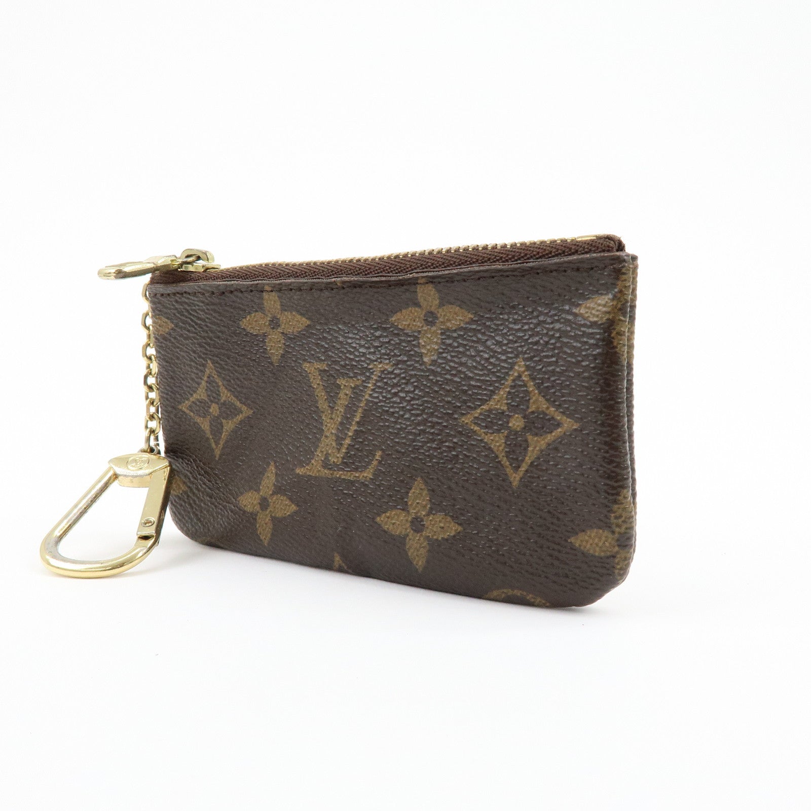 Louis Vuitton Monogram Set of 2 Pochette Cles Coin Cases M62650