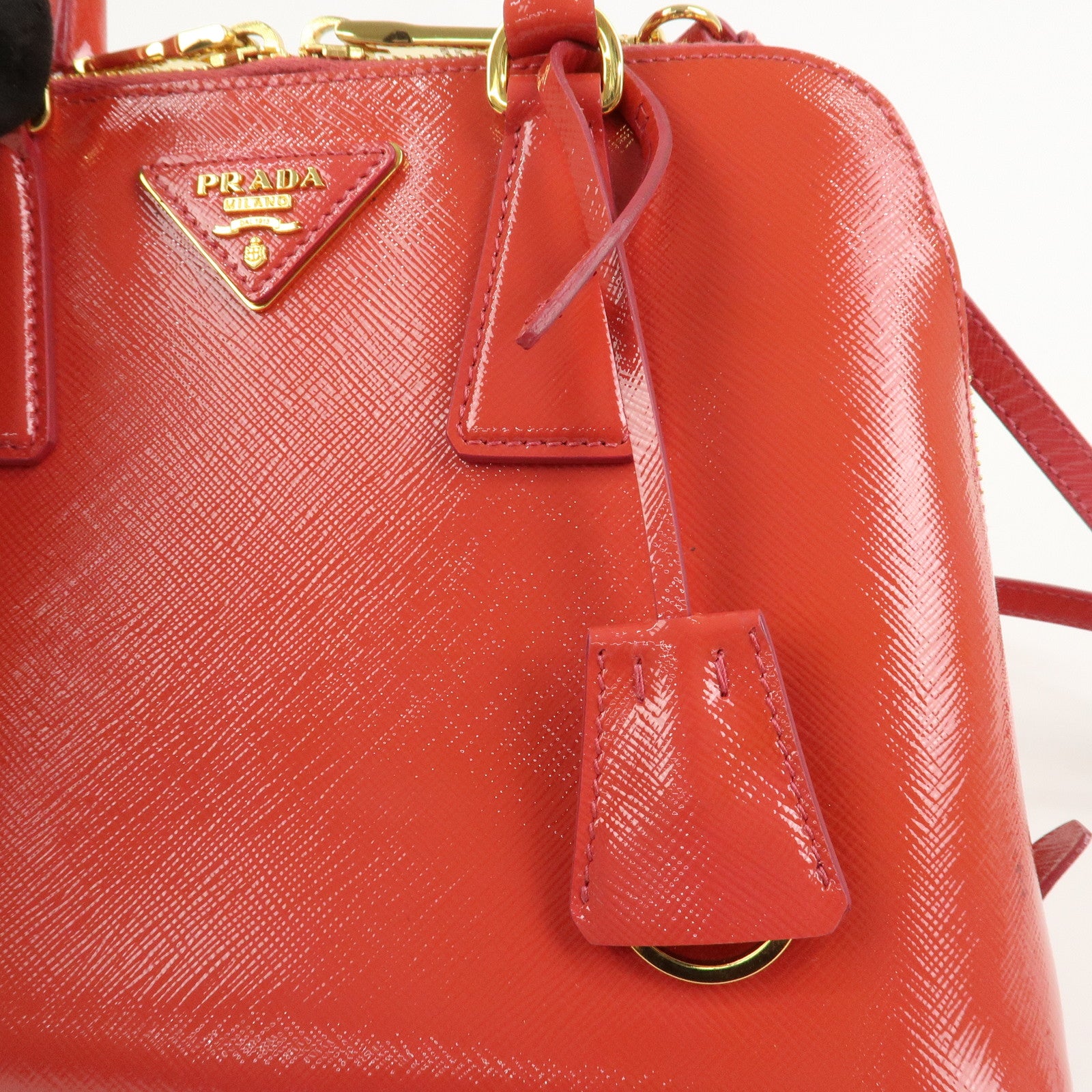 PRADA Promenade Small Saffiano 2Way Hand Shoulder Bag BL0838