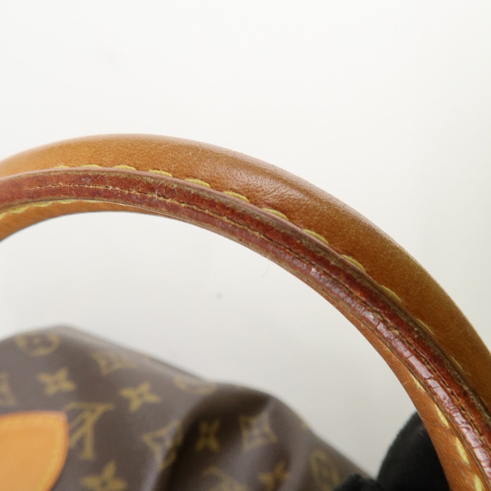 Louis Vuitton Monogram Tivoli PM Hand Bag Shoulder Bag Brown M40143 Used