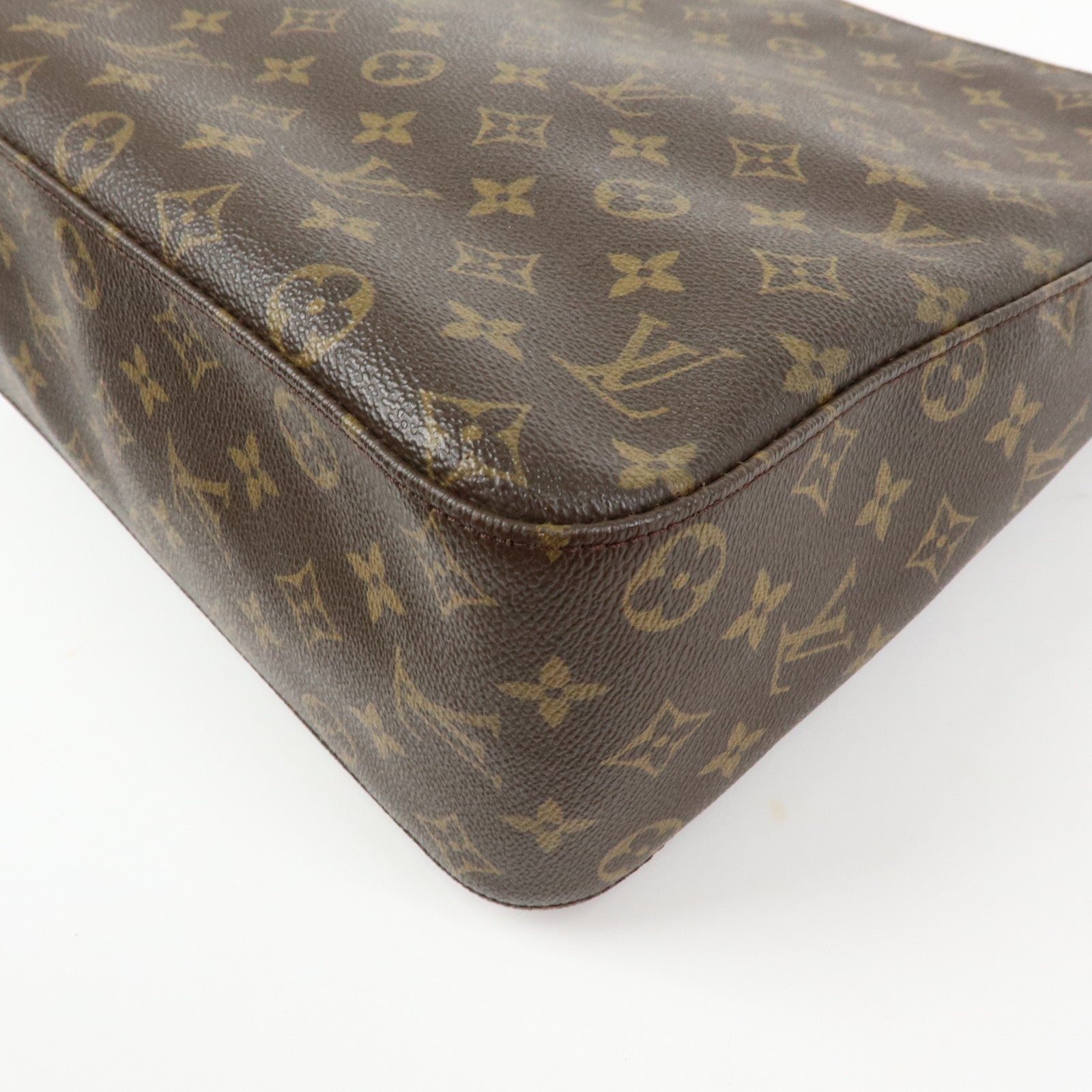 Louis Vuitton Monogram Looping GM Shoulder Bag Brown M51145