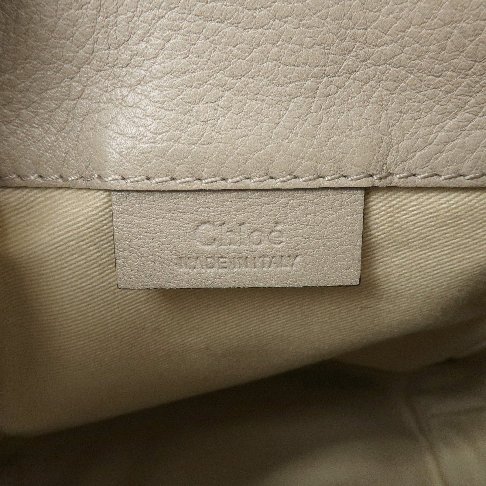 Chloe Faye Suede Leather 2Way Bag Shoulder Bag Backpack Gray