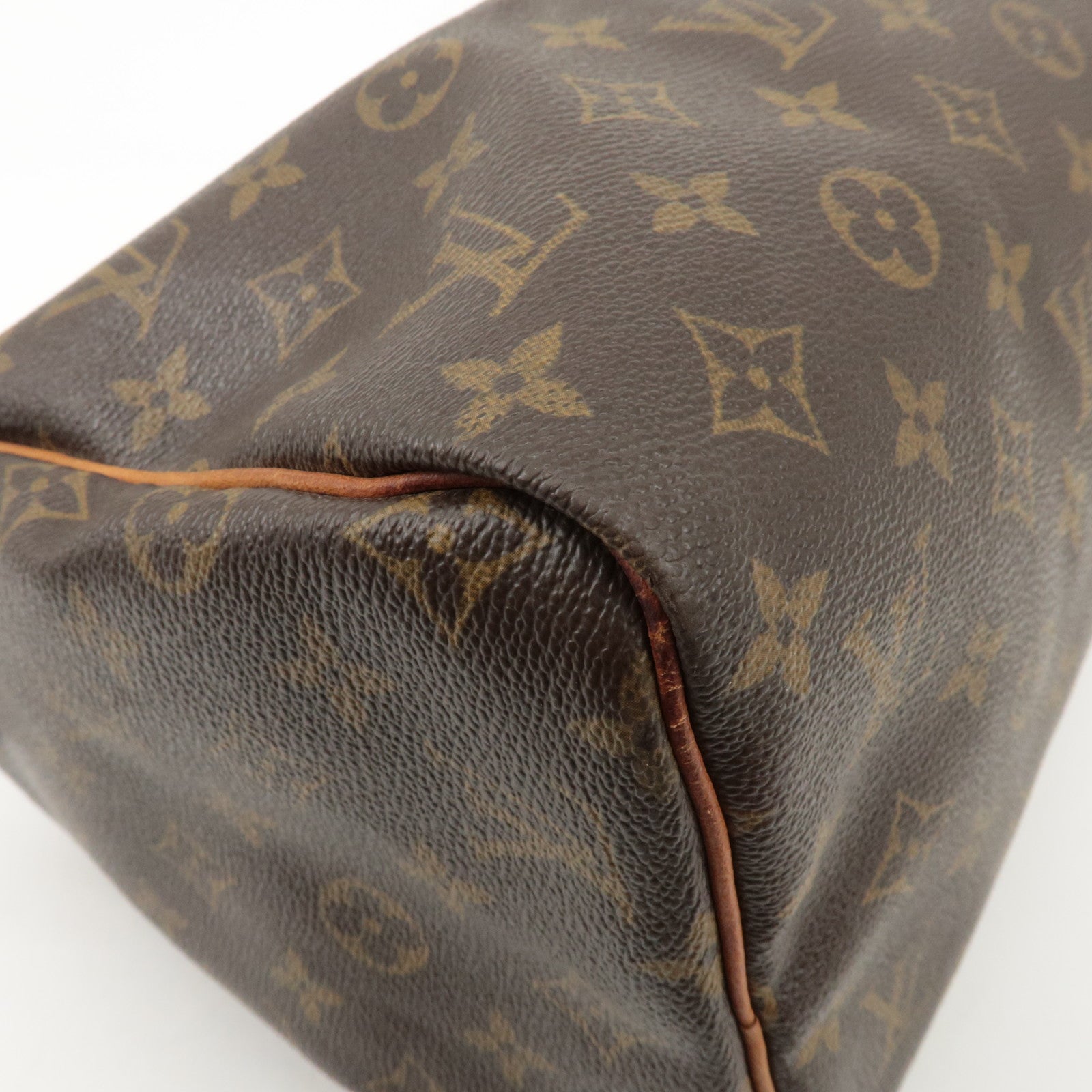 Louis Vuitton Monogram Speedy 30 Hand Bag Boston Bag M41526 Used
