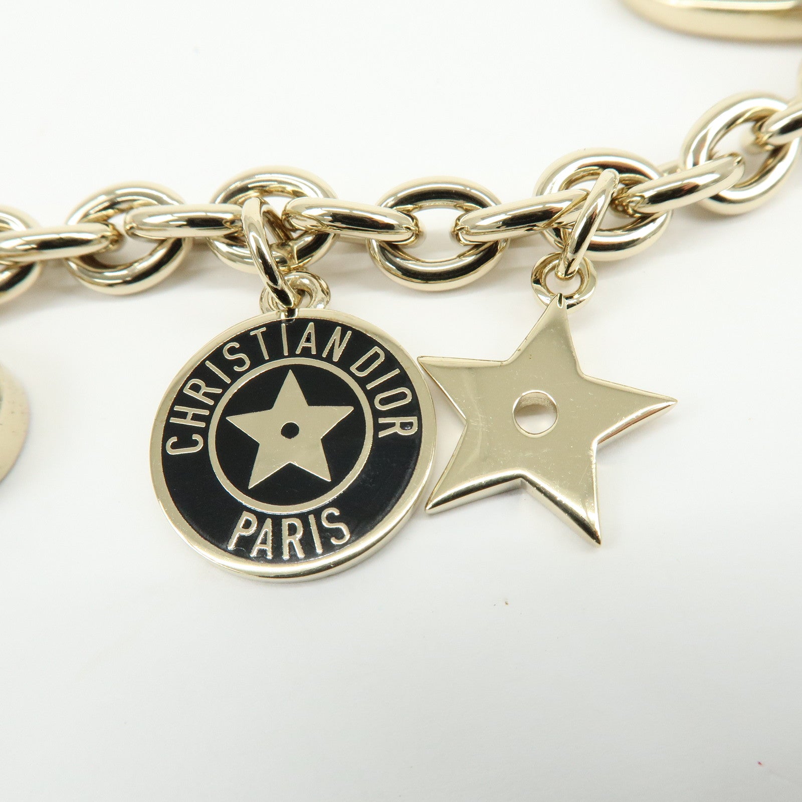 Christian Dior Metal 30 Montaigne Charm Bag Charm Key Holder