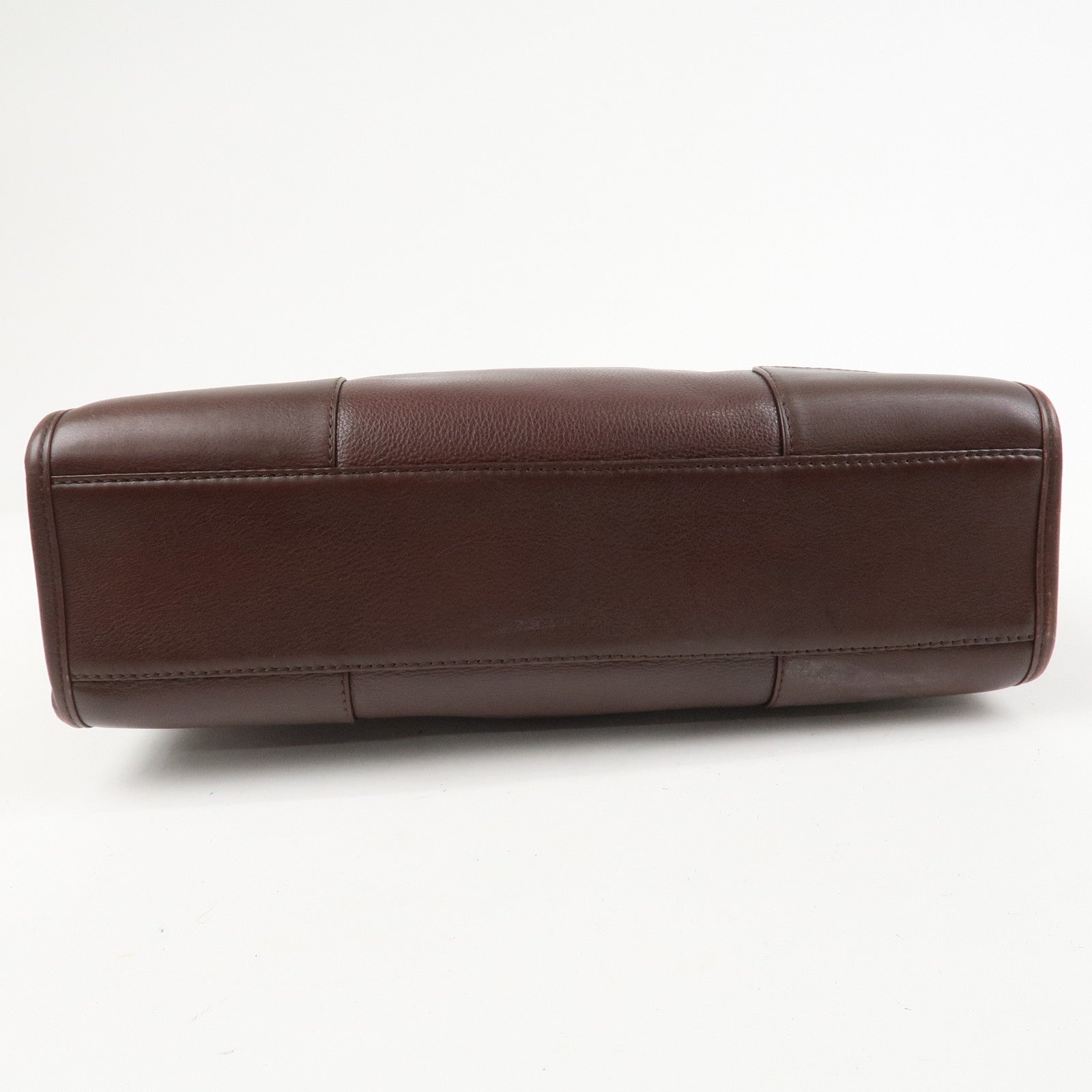 LOEWE Anagram Logo Leather Shoulder Bag Crossbody Bag Brown