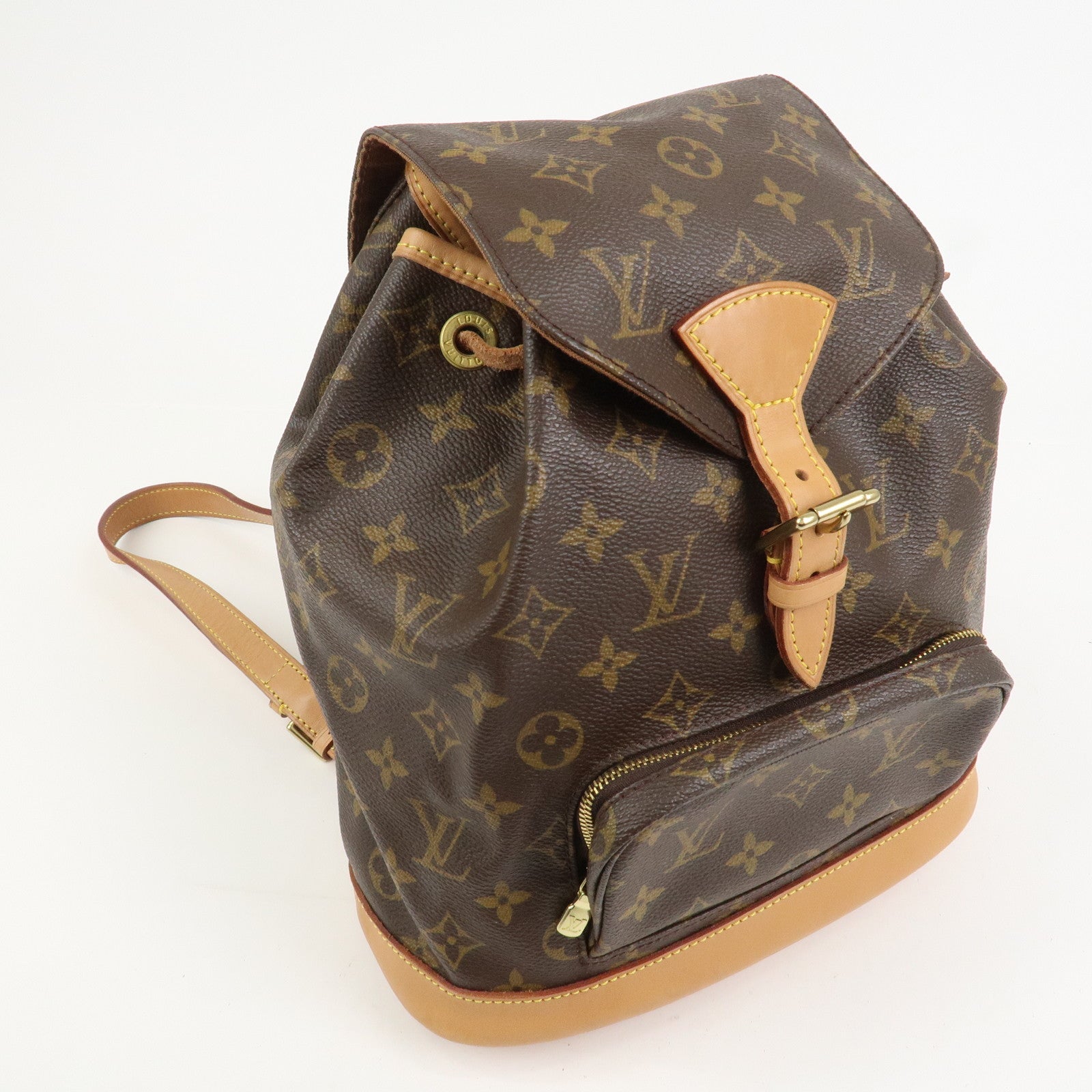 Louis Vuitton Monogram Montsouris MM Backpack Brown M51136