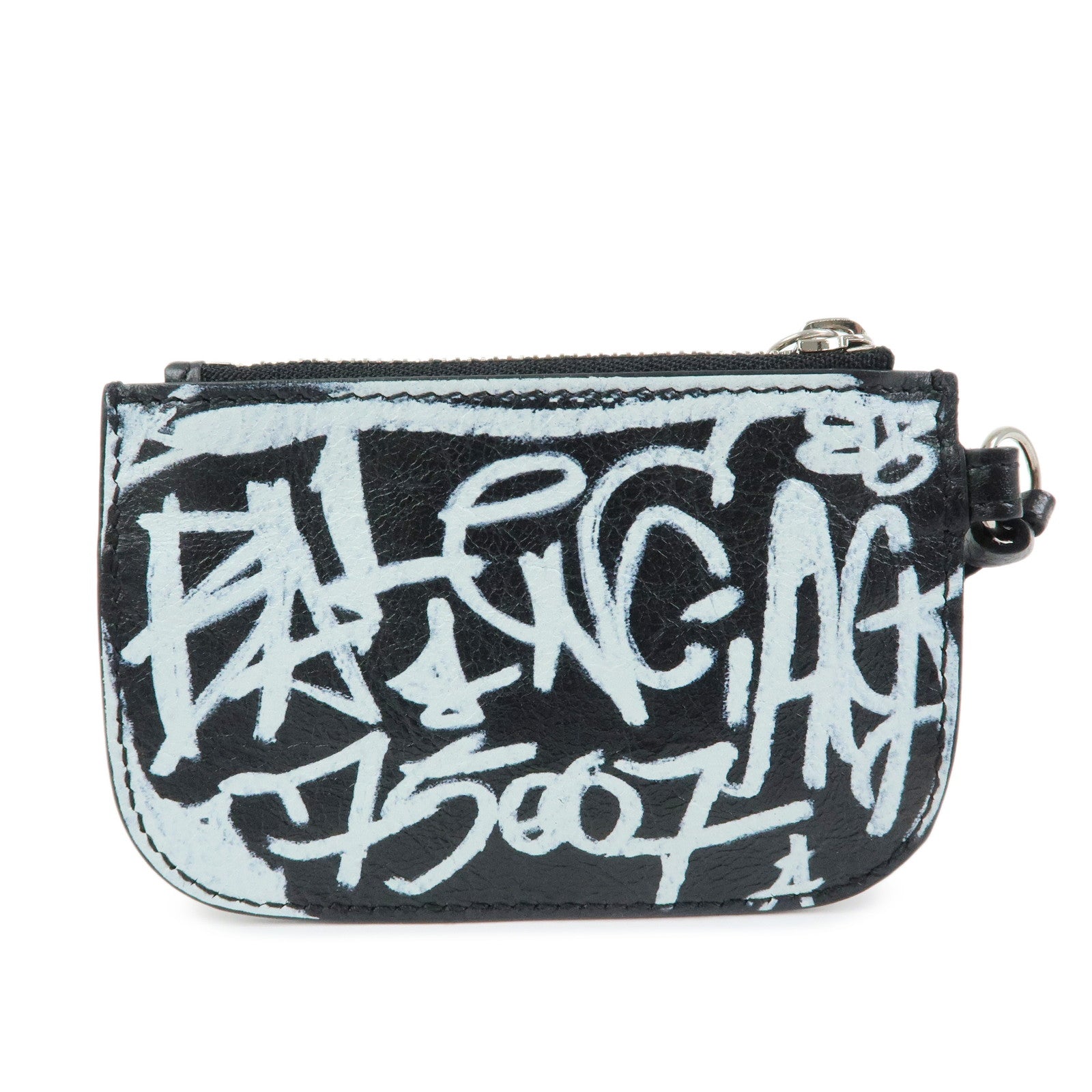 BALENCIAGA Leather Le Cagole Card Case Coin Case Fragment Case
