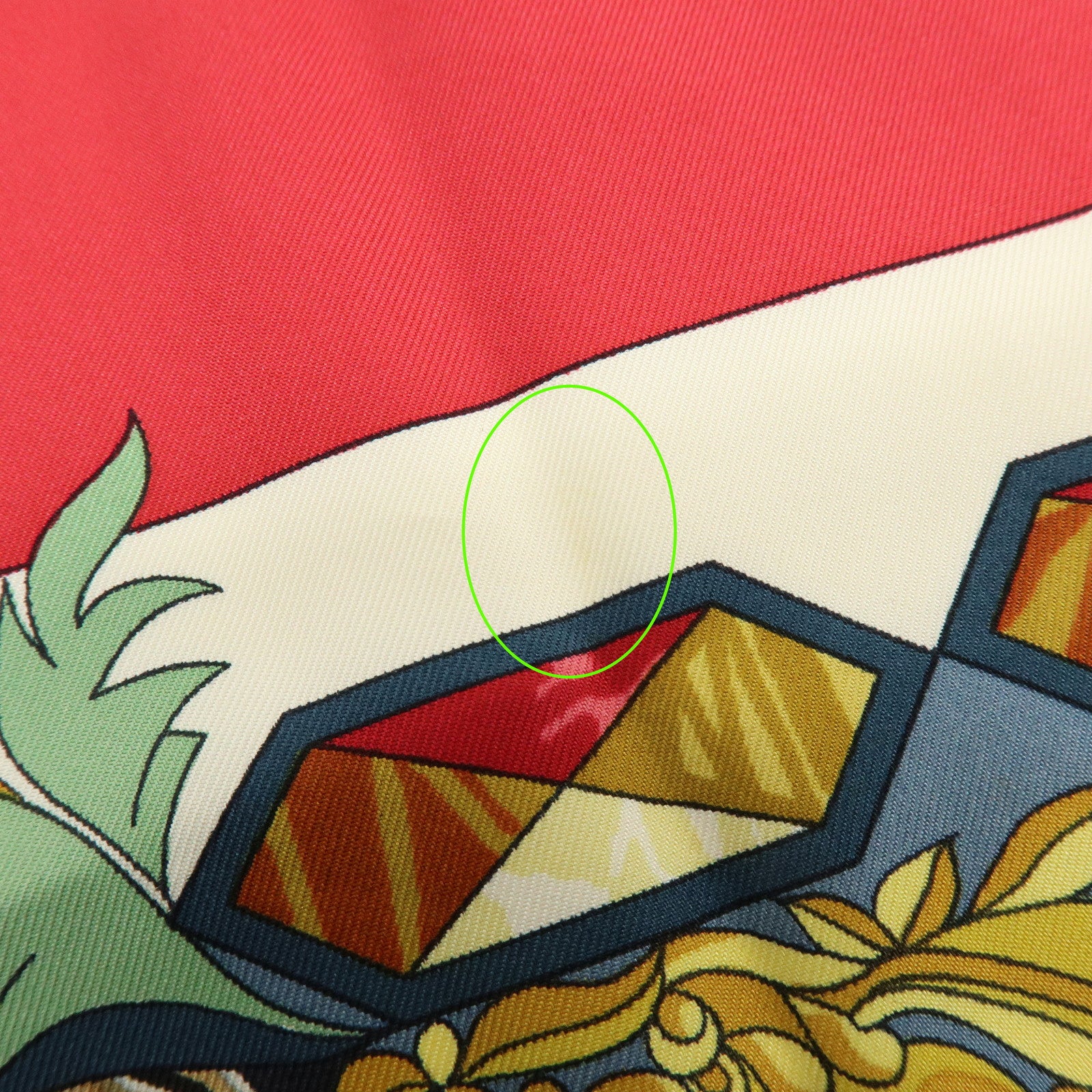 HERMES Carre 90 Silk 100% Scarf L'ENTENTE CORDIALE Red Ivory