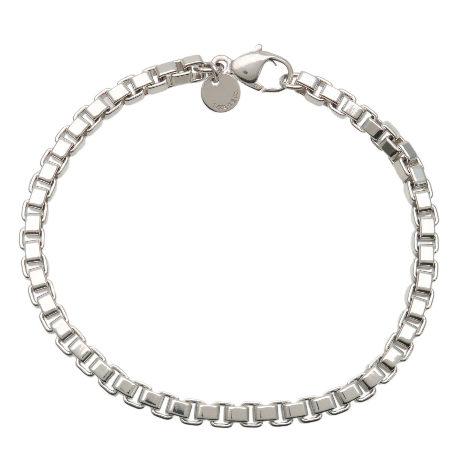 Tiffany&Co. Venetian Link Bracelet SV925 Silver