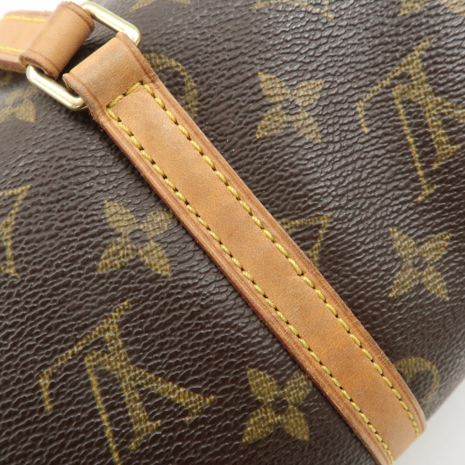 Louis Vuitton Monogram Papillon 30 Hand Bag Brown M51385