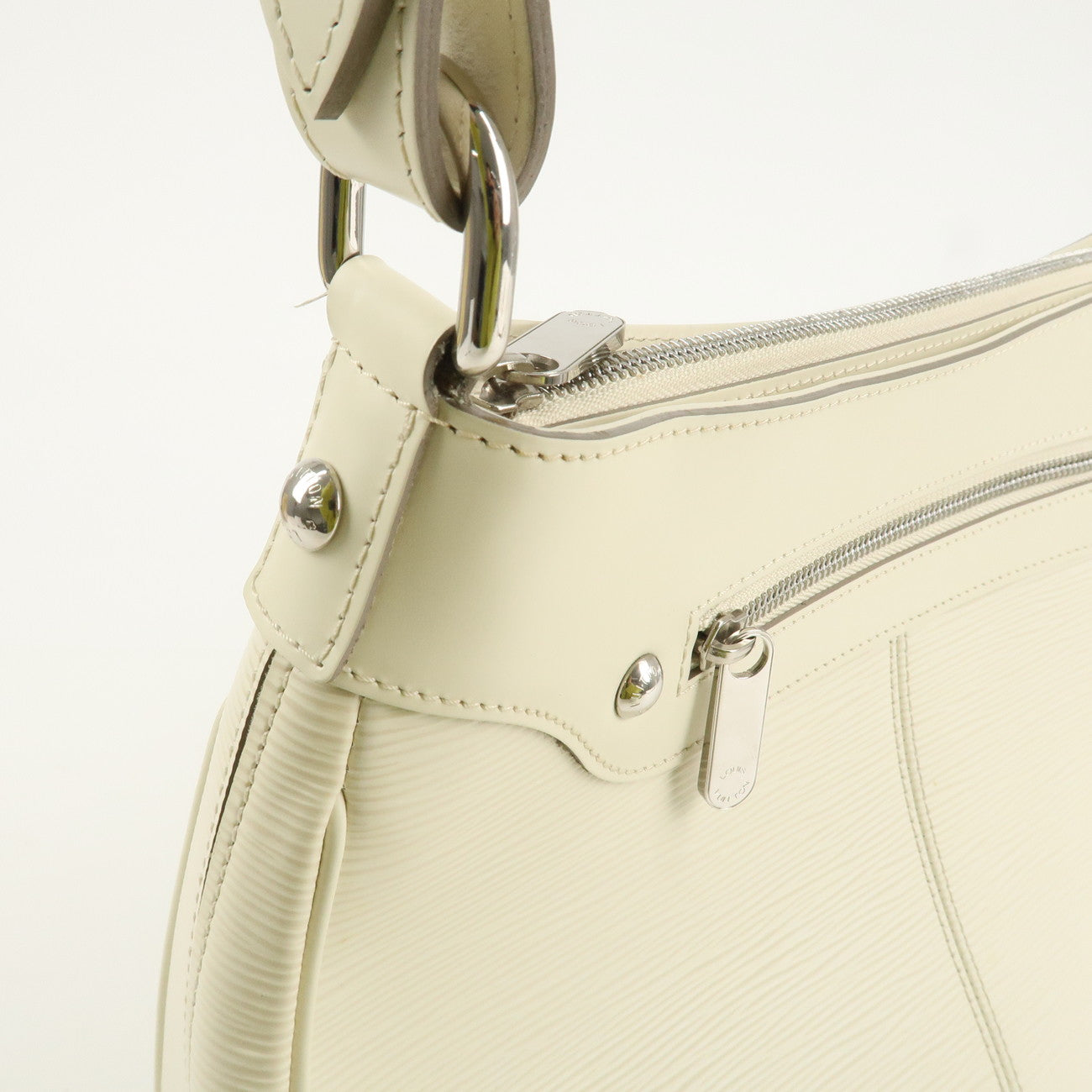 Louis Vuitton Epi Leather Turenne GM Hand Bag Ivoire M5927J Used