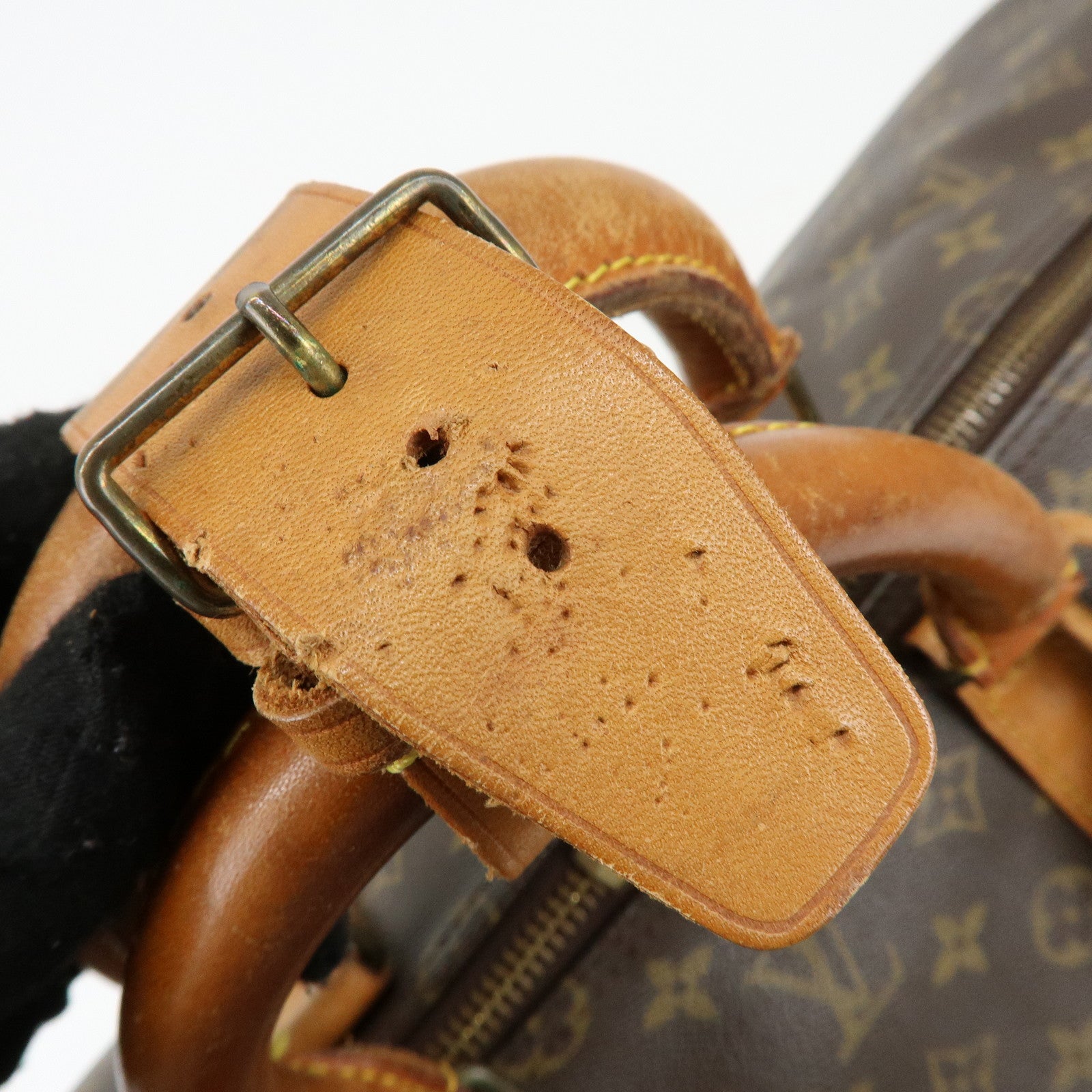 Louis Vuitton Monogram Keep All Bandouliere 55 Boston Bag M41414