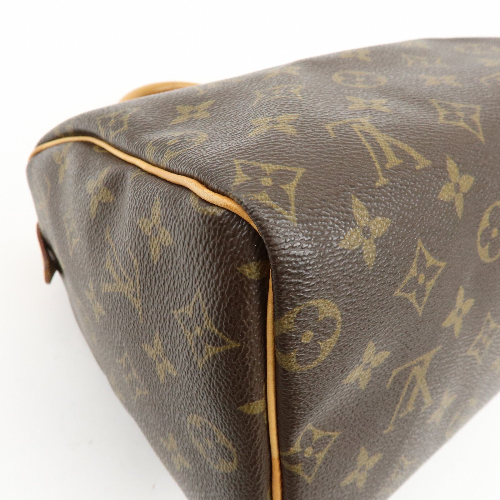 Louis Vuitton Monogram Speedy 25 Boston Bag Hand Bag Brown M41528