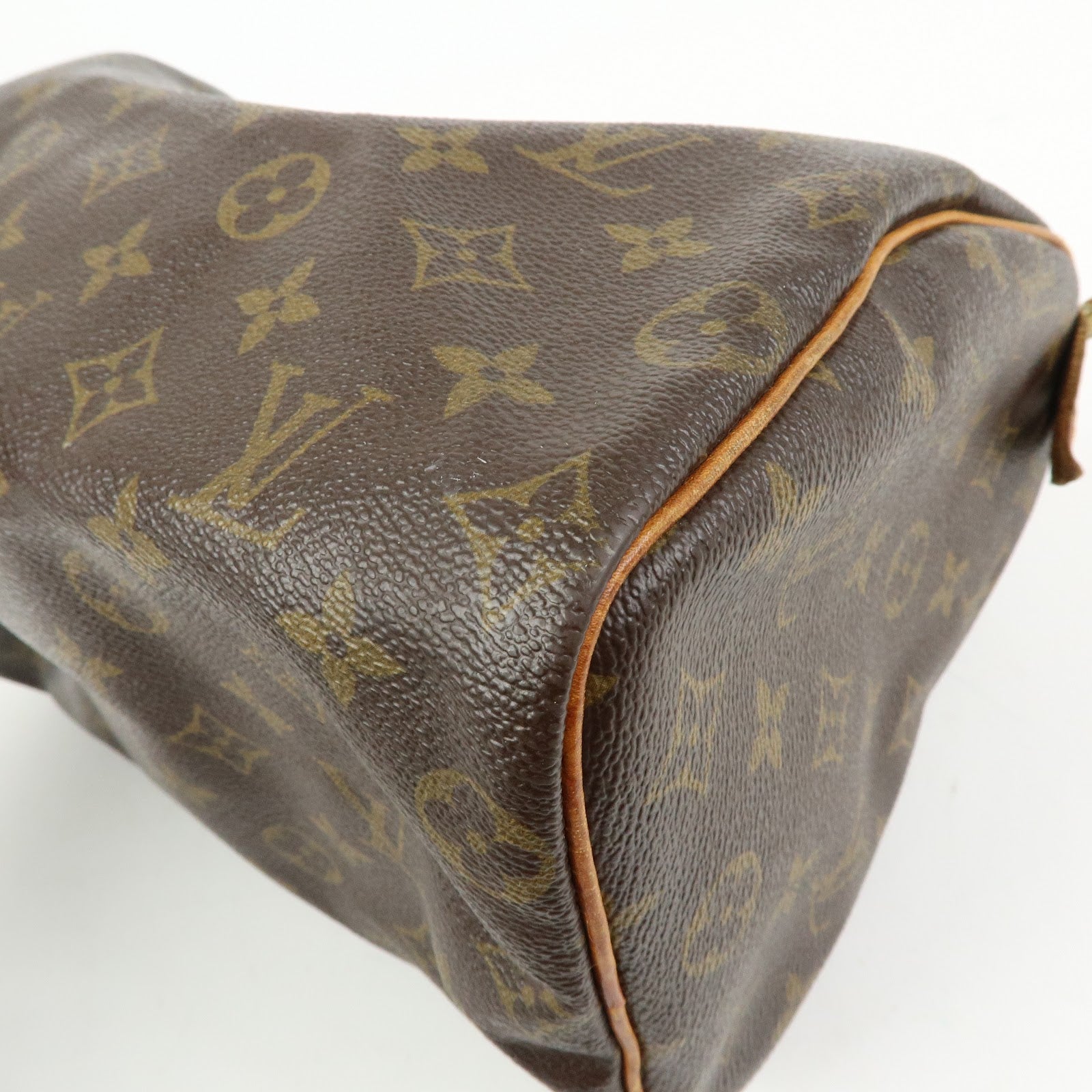 Louis Vuitton Monogram Speedy 25 Boston Bag Hand Bag Brown M41528