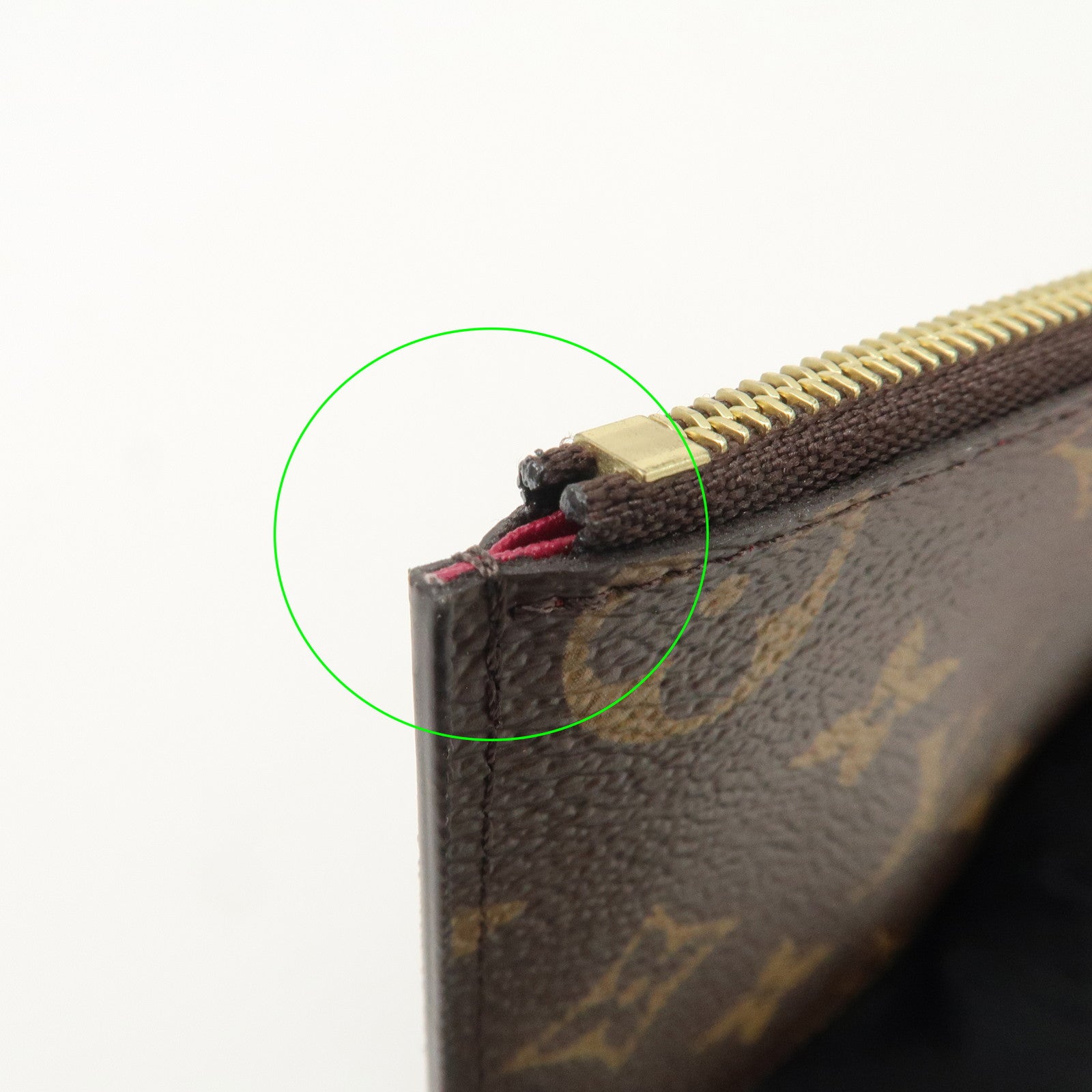 Louis Vuitton Monogram Pochette Felicie Shoulder Bag Brown M61276 Used