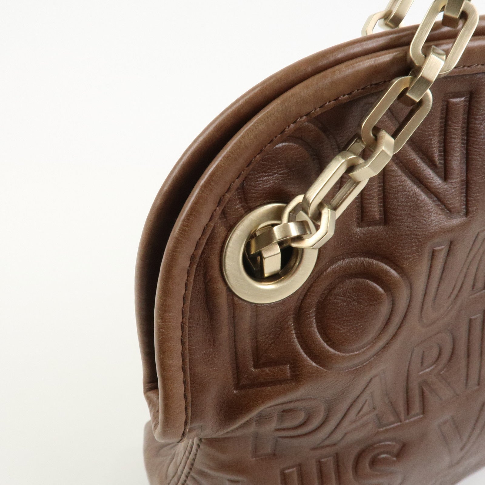Louis Vuitton Paris Souple Wish Leather Shoulder Bag Brown M95830