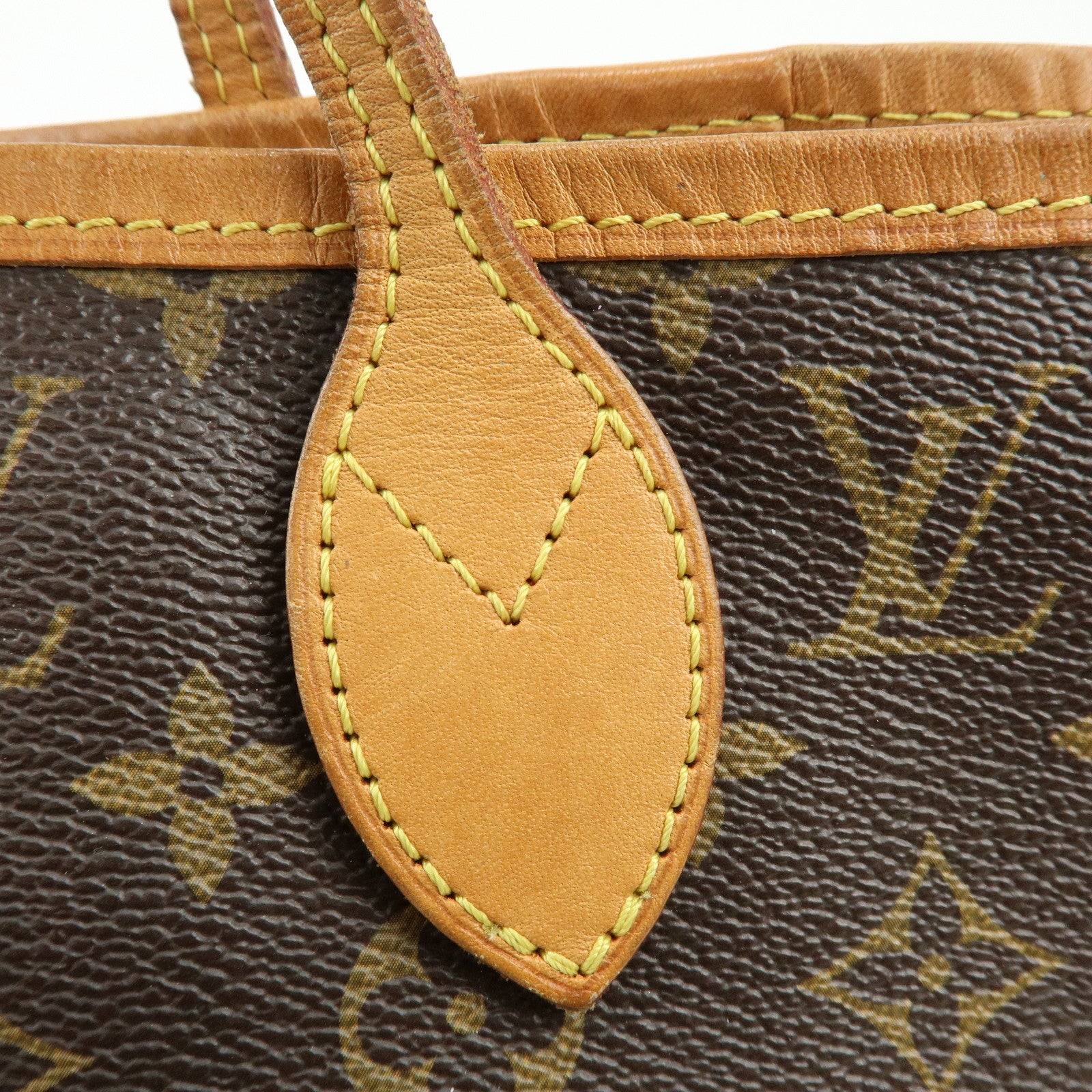 Louis Vuitton Monogram Neverfull MM Tote Bag Brown M41178
