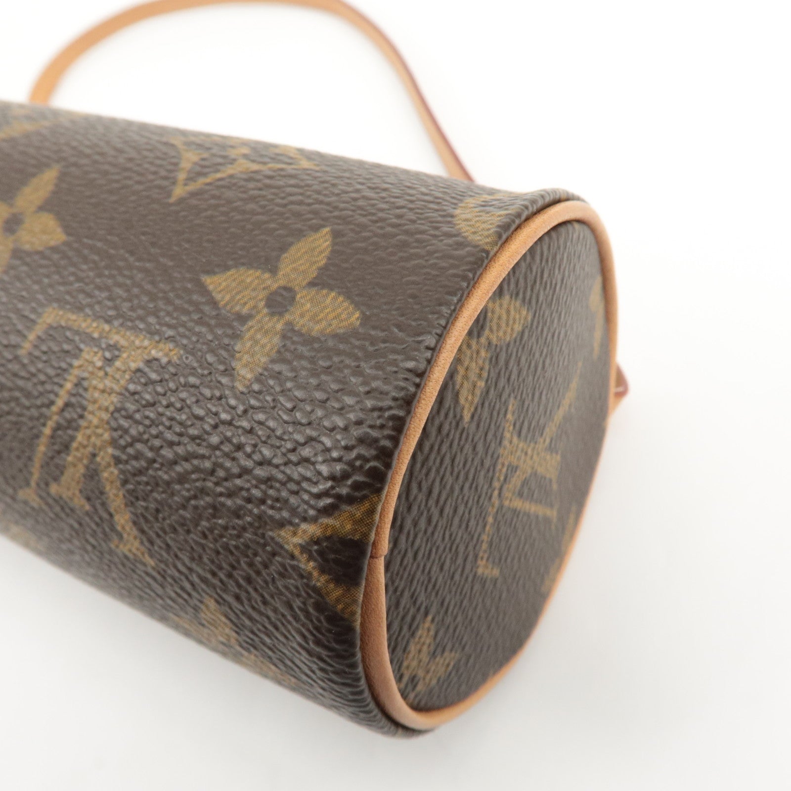 Louis Vuitton Monogram Mini Papillon Pouch for Papillon Bag Brown Used