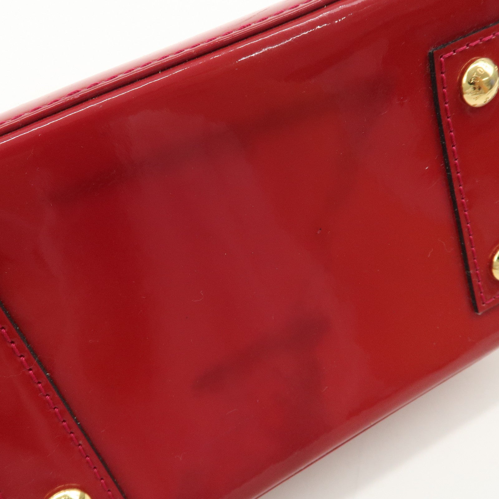 Louis Vuitton Monogram Vernis Alma BB 2Way Bag Rose Indien M91771