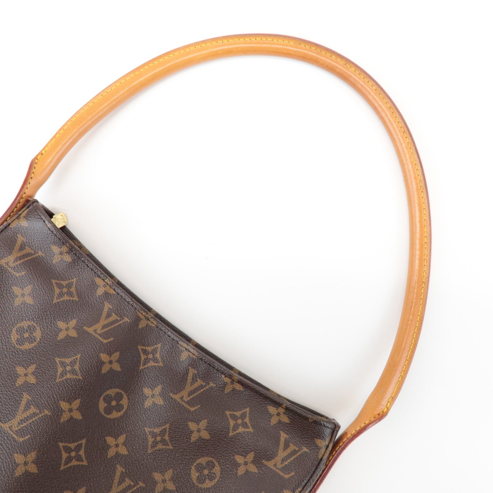 Louis Vuitton Monogram Looping GM Shoulder Bag Brown M51145