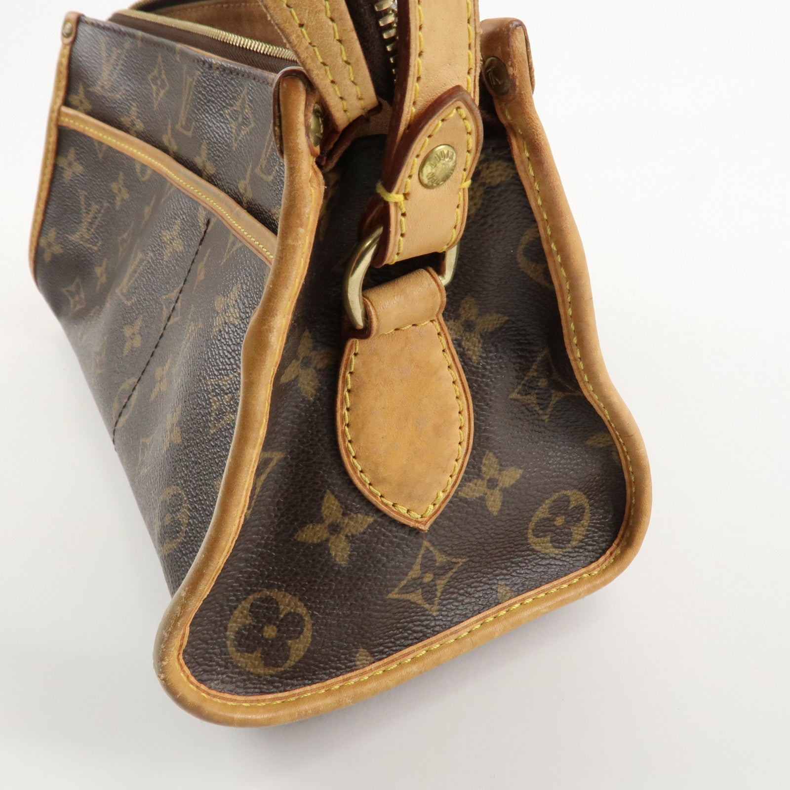 Louis Vuitton Monogram Popincourt Long Shoulder Bag Brown M40008 Used