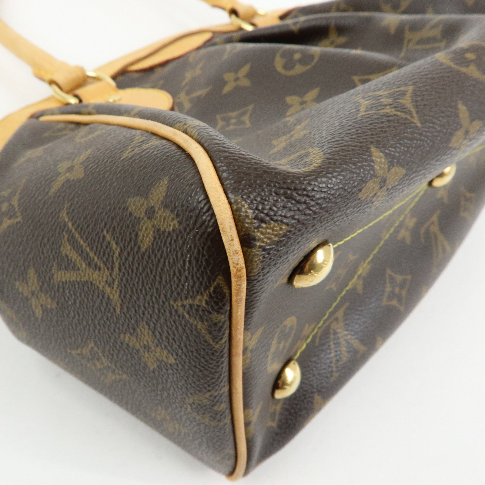 Louis Vuitton Monogram Tivoli PM Hand Bag Shoulder Bag Brown M40143