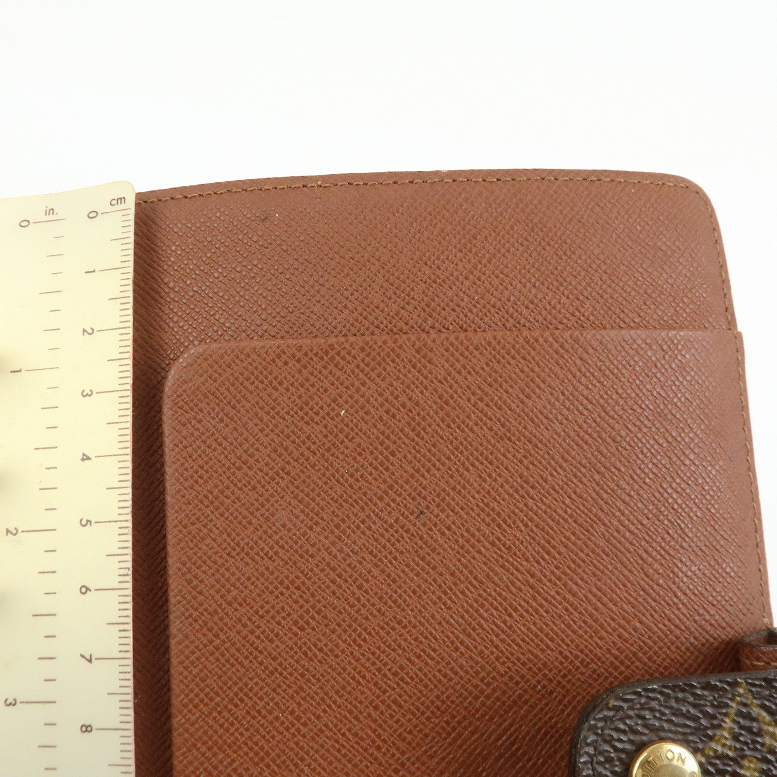Louis Vuitton Monogram Agenda MM Planner Cover Brown R20105