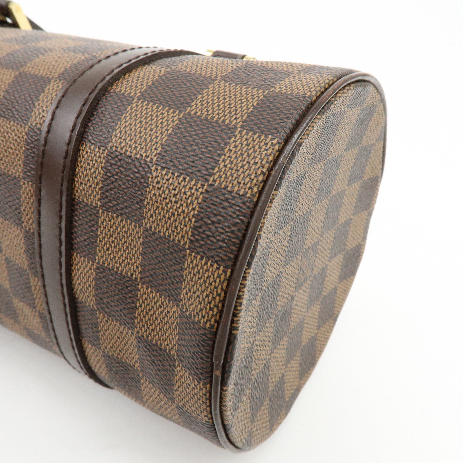 Louis Vuitton Damier Ebene Papillon 26 Hand Bag Brown N51304