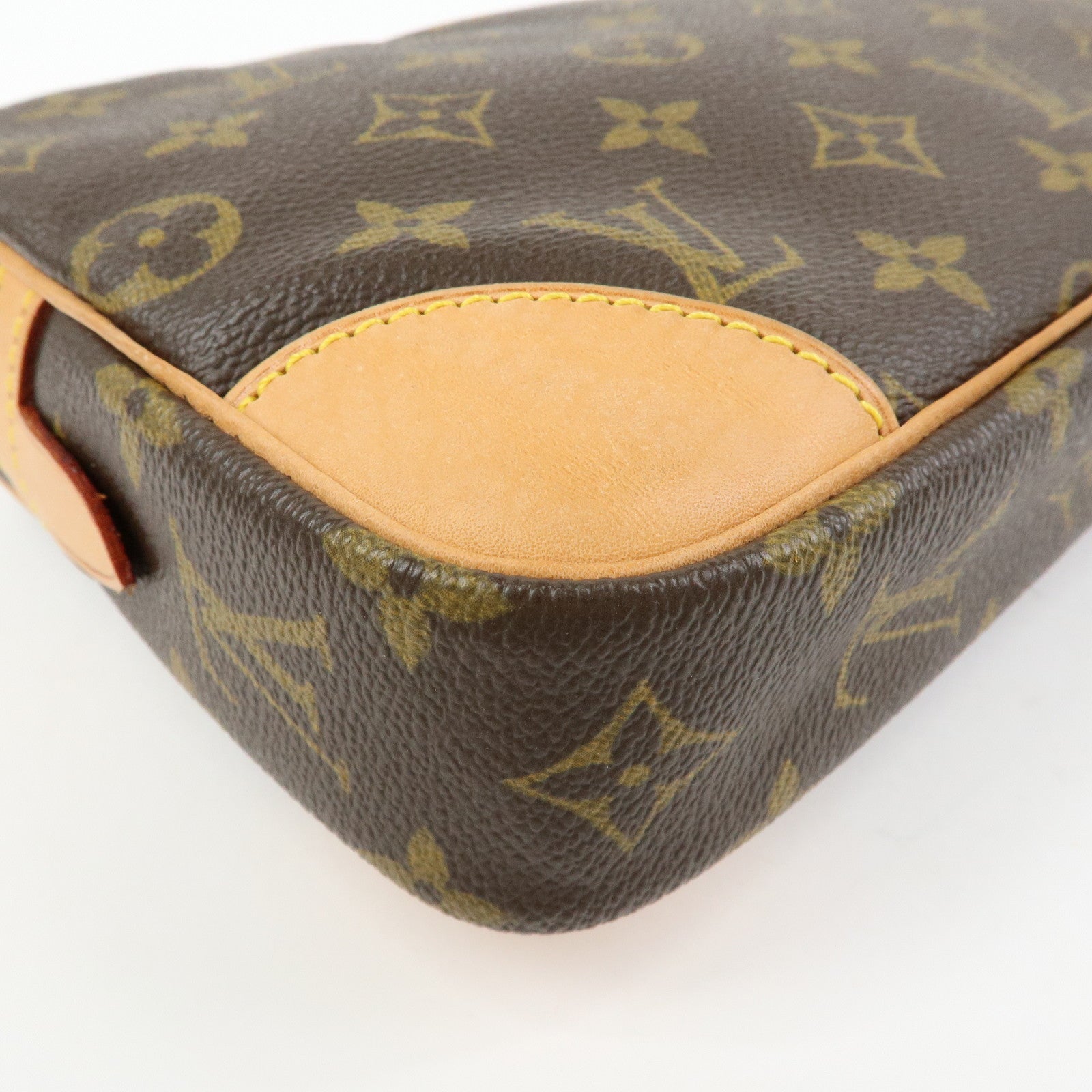 Louis Vuitton Monogram Marly Dragonne GM Clutch Bag Brown M51825