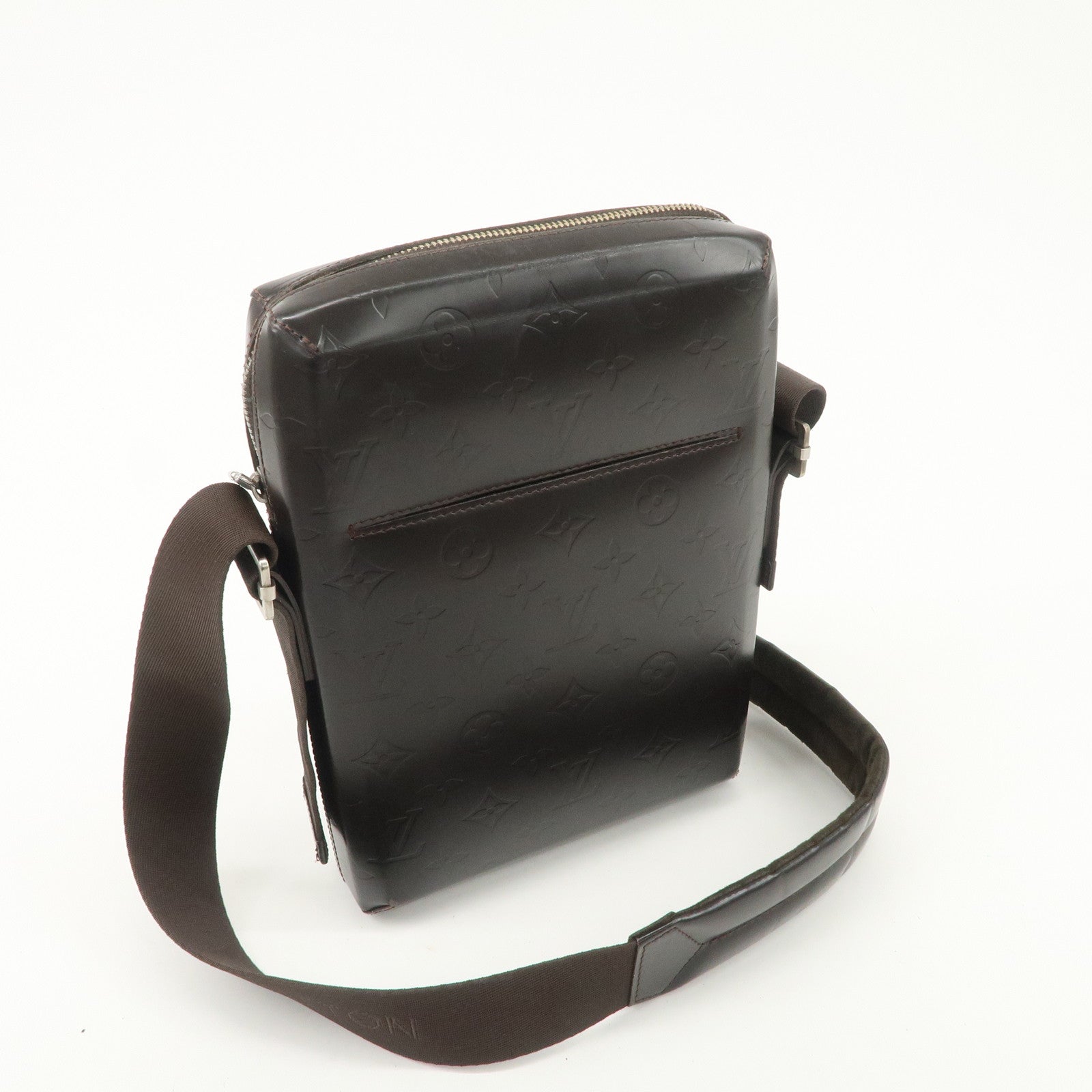 Louis Vuitton Monogram Bobby Leather Shoulder Bag Cafe Brown M46520 Used