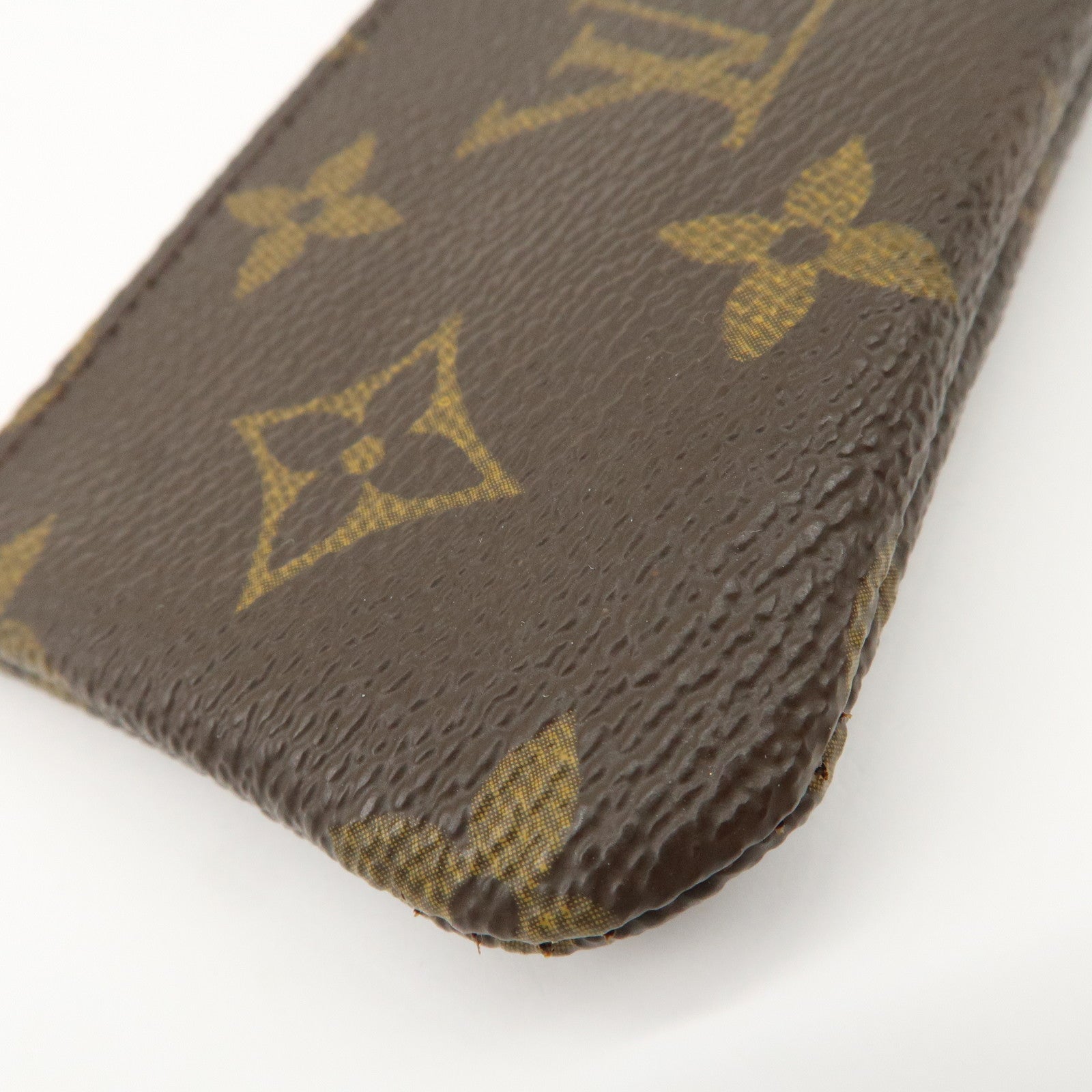 Louis Vuitton Monogram Canvas Pochette Cles Coin Case Brown M62650