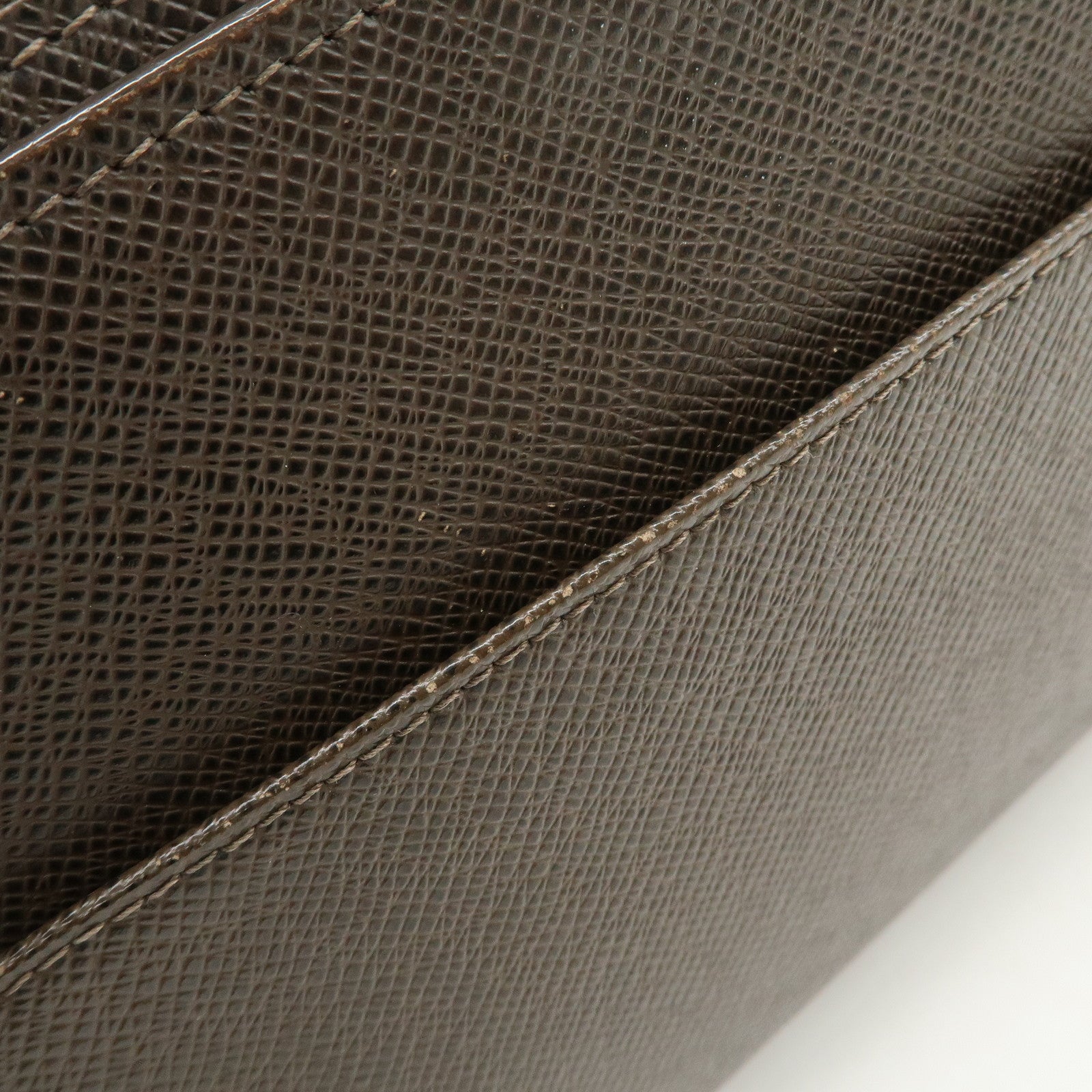 Louis Vuitton Taiga Baikal Clutch Bag Hand Bag Akajou M30186 Used