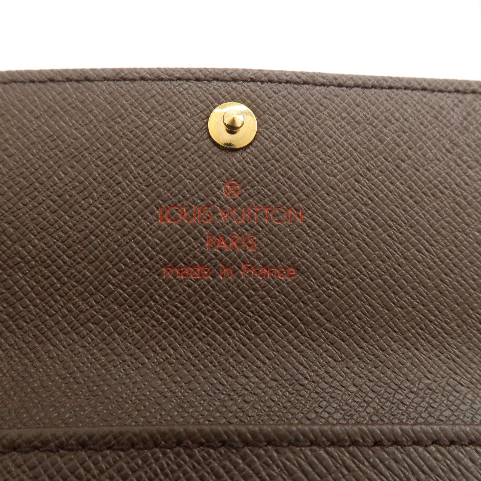 Louis Vuitton Damier Multicles 4 Key Case Damier Ebene Brown N62631