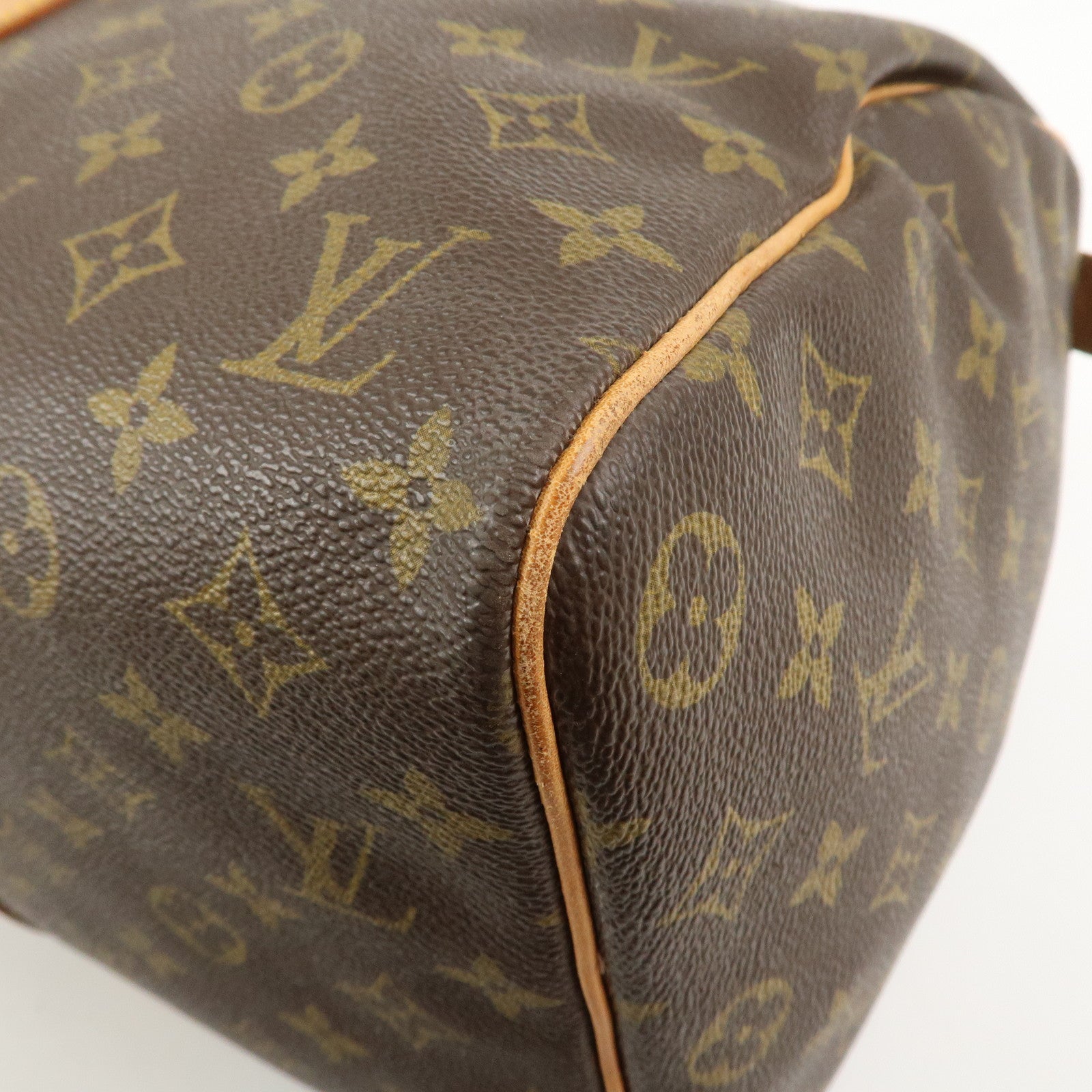 Louis Vuitton Monogram Keep All 45 Boston Bag Brown M41428