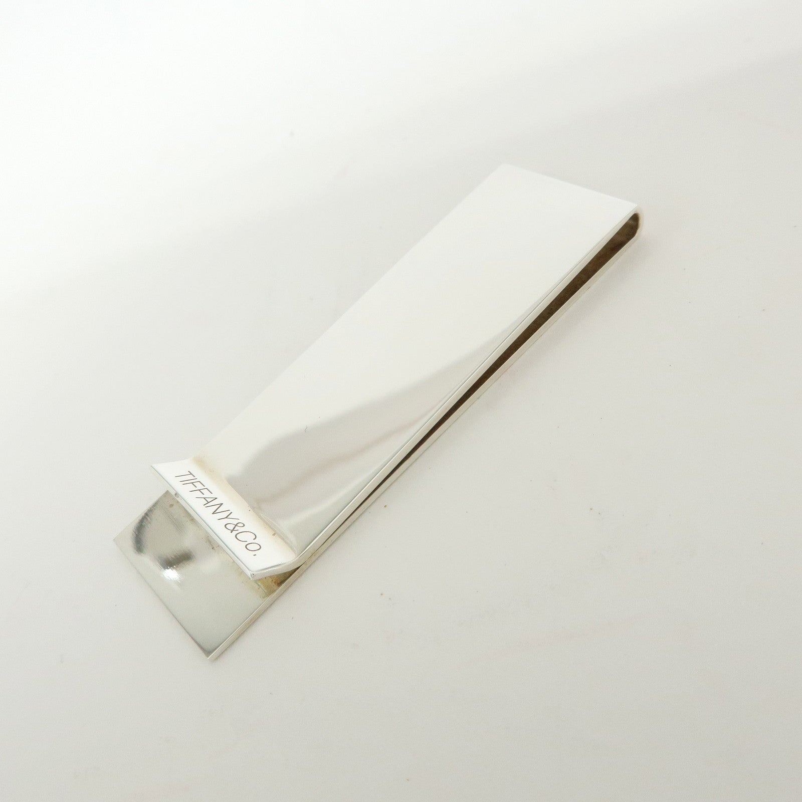 Tiffany & Co Set of 2 SV925 Money Clip Bill Clip Atlas Silver
