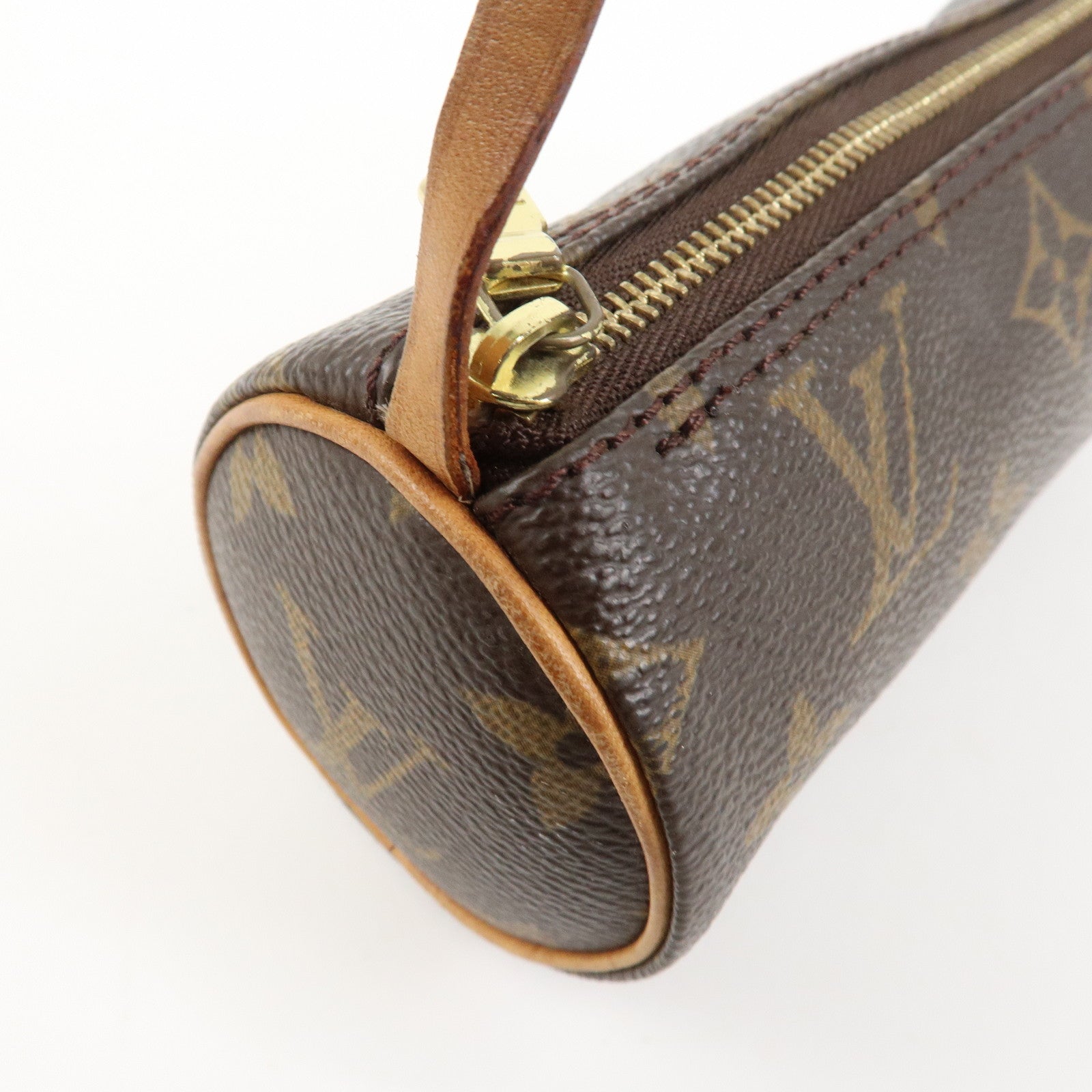 Louis Vuitton Monogram Mini Pouch for Papillon Bag New Style Brown