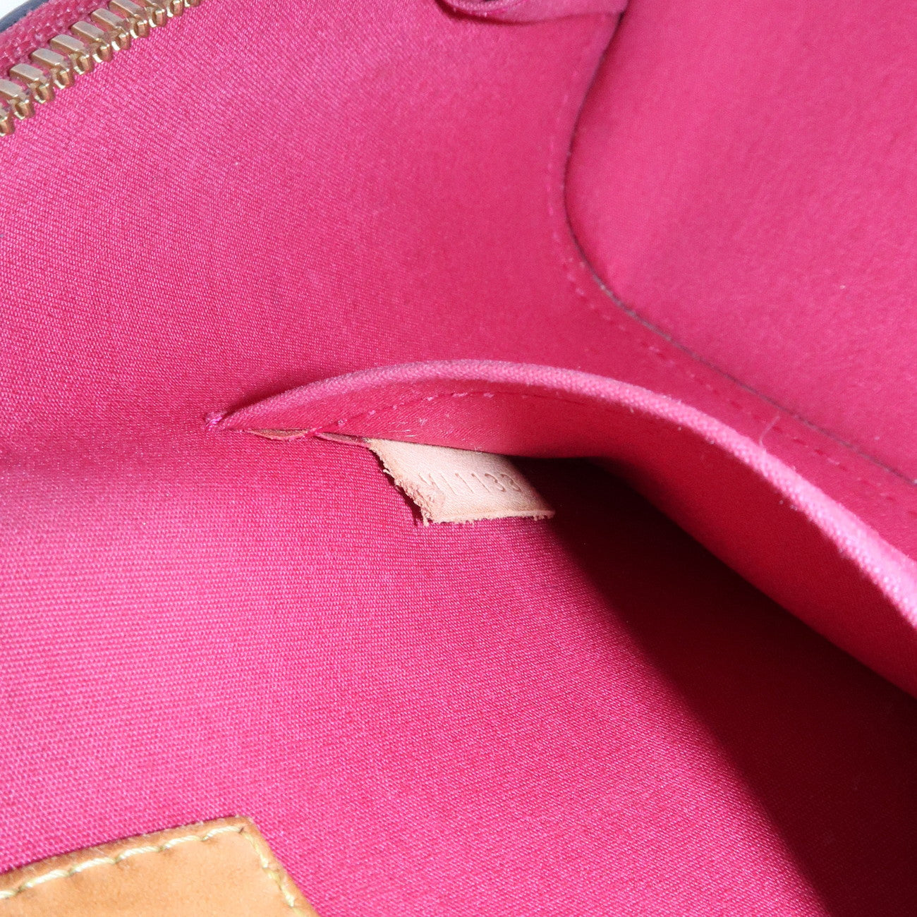 Louis Vuitton Monogram Vernis Alma BB 2Way Bag Rose Indien M91771 Used