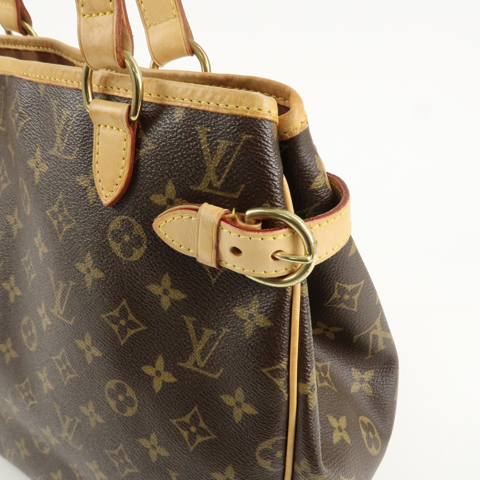 Louis Vuitton Monogram Canvas Batignolles Vertical Tote Bag M51153 Used