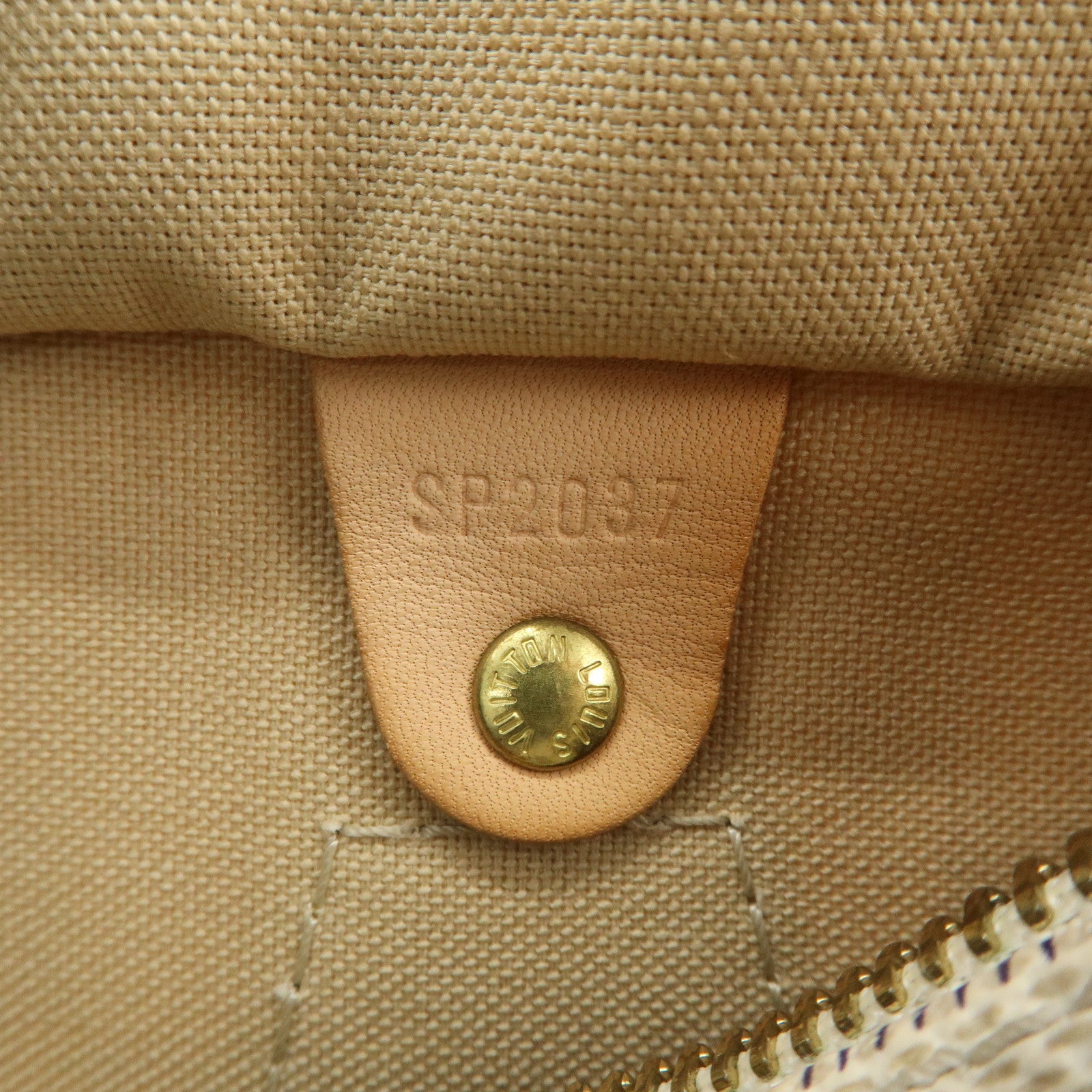 Louis Vuitton Damier Azur Speedy 25 Boston Bag Hand Bag N41534 Used